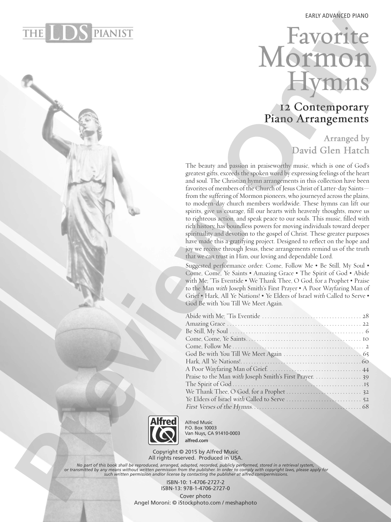 The LDS Pianist: Favorite Mormon Hymns: 12 Contemporary Piano Arrangements: Piano