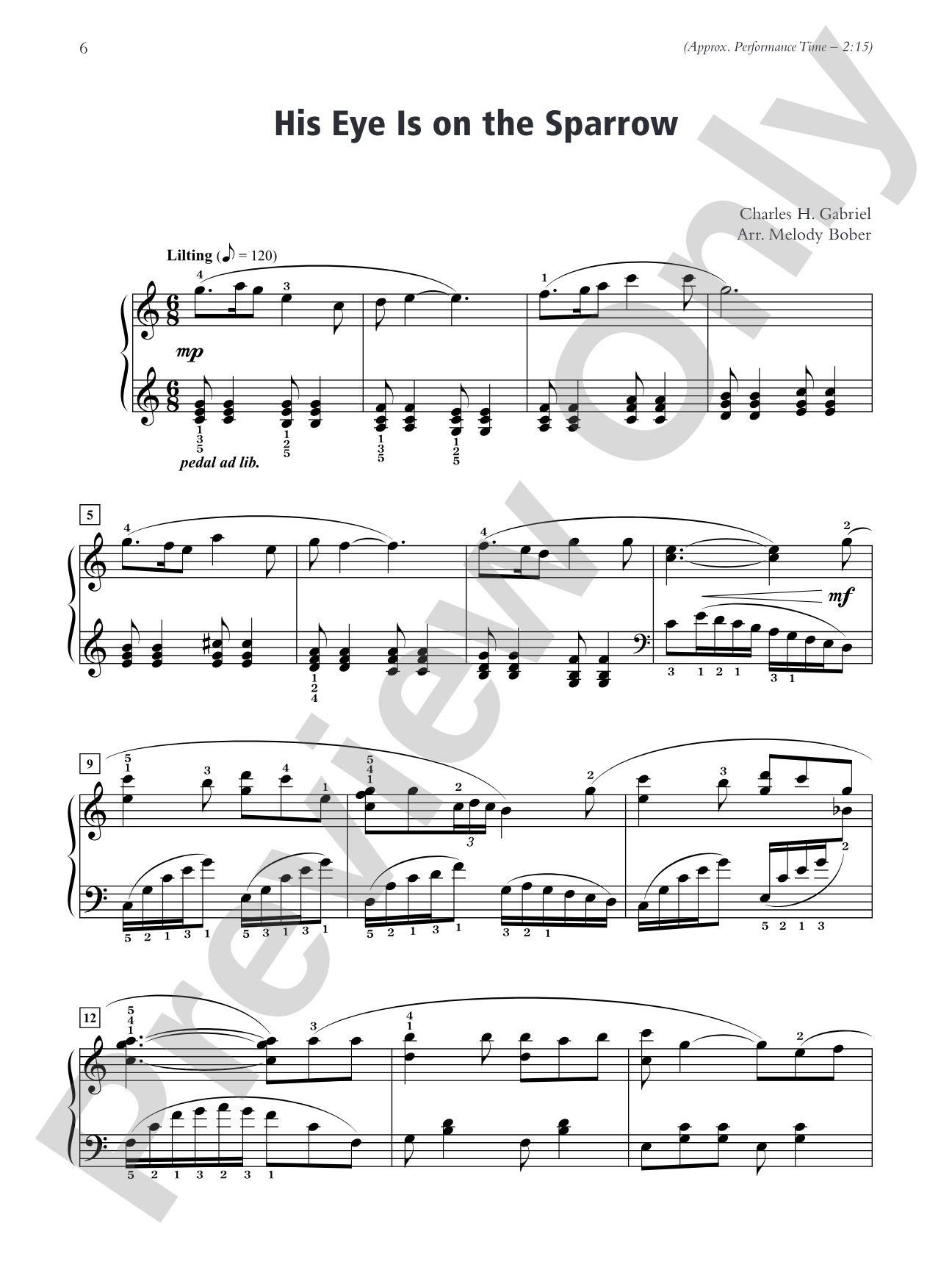 A Call to Peace: 10 Hymn Arrangements Based on the Theme of Peace: Piano