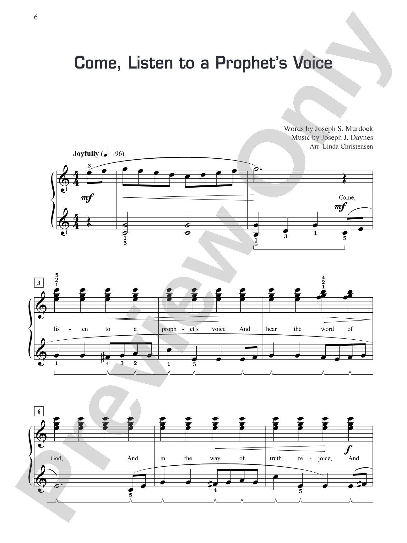 Play Mormon Hymns, Book 3: 16 Piano Arrangements of Traditional Hymns: Piano