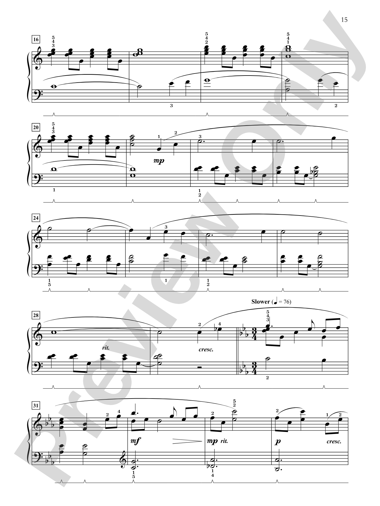 Sunday Morning Styles Companion: 30 Favorite Selections Arranged in Various Styles: Piano
