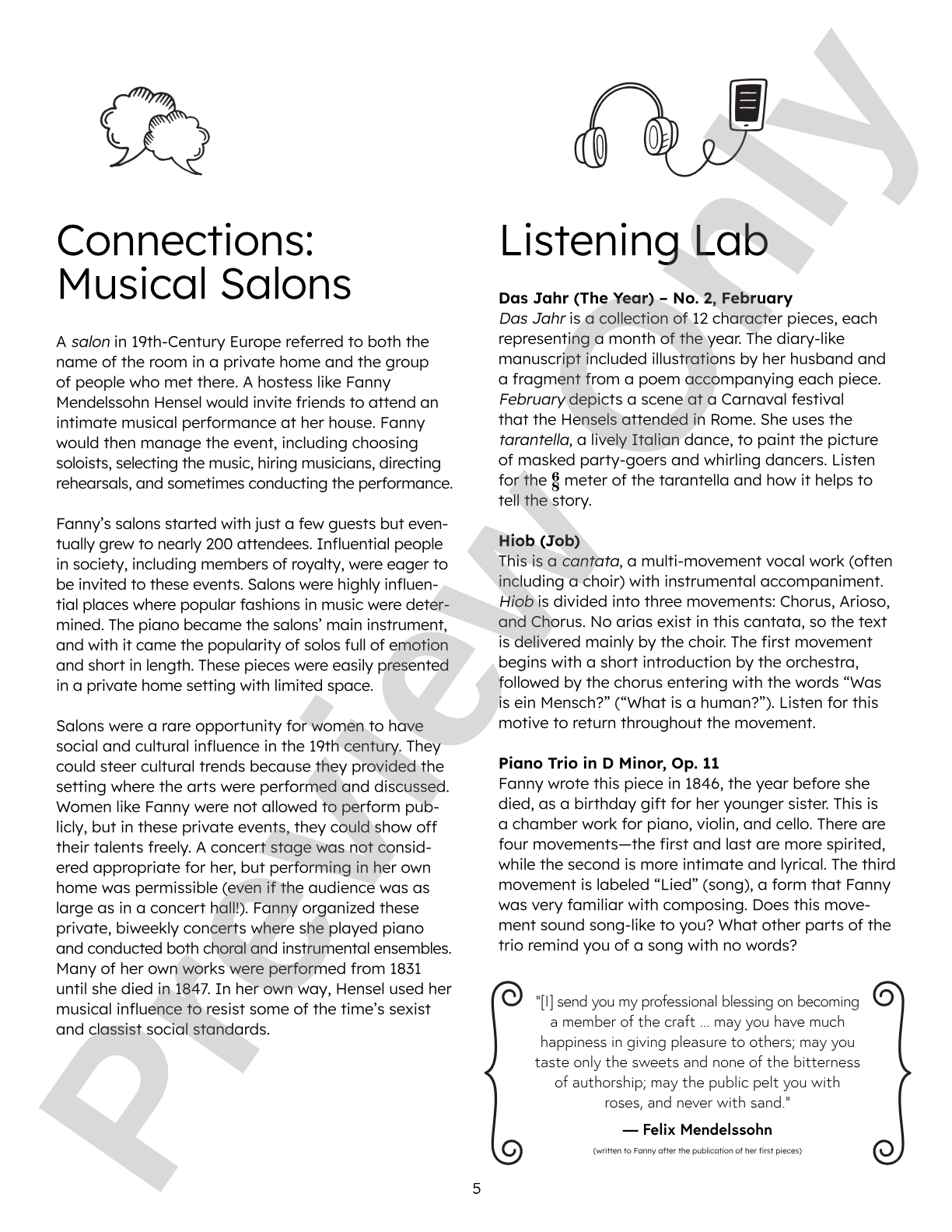 Nine Noteworthy: Female Composers (Bios, Reviews, Reflection Questions, and Writing Prompts): General Music / Classroom Resource