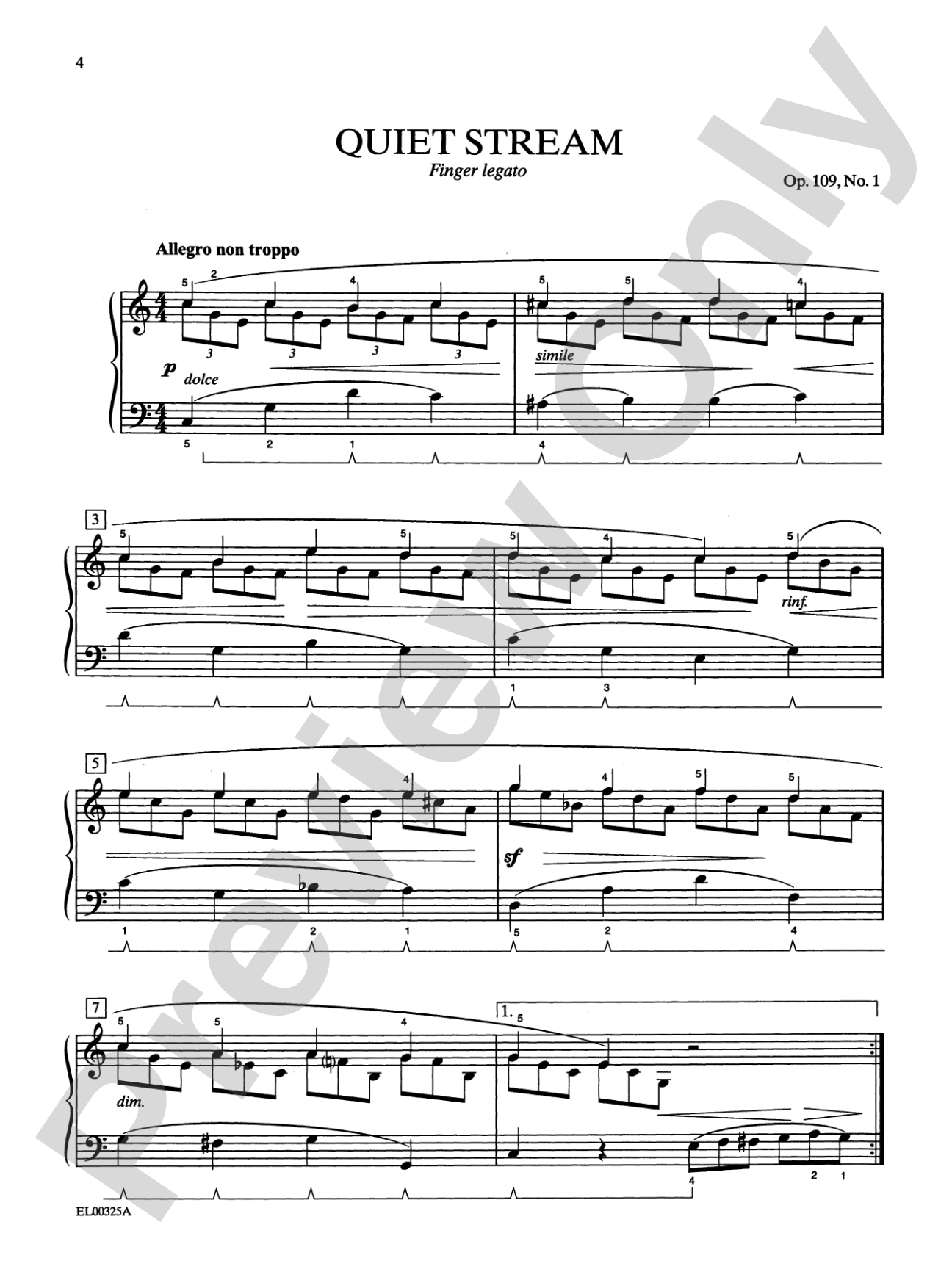 Burgmüller-Schaum, Book Two: 18 Studies, Opus 109: Piano