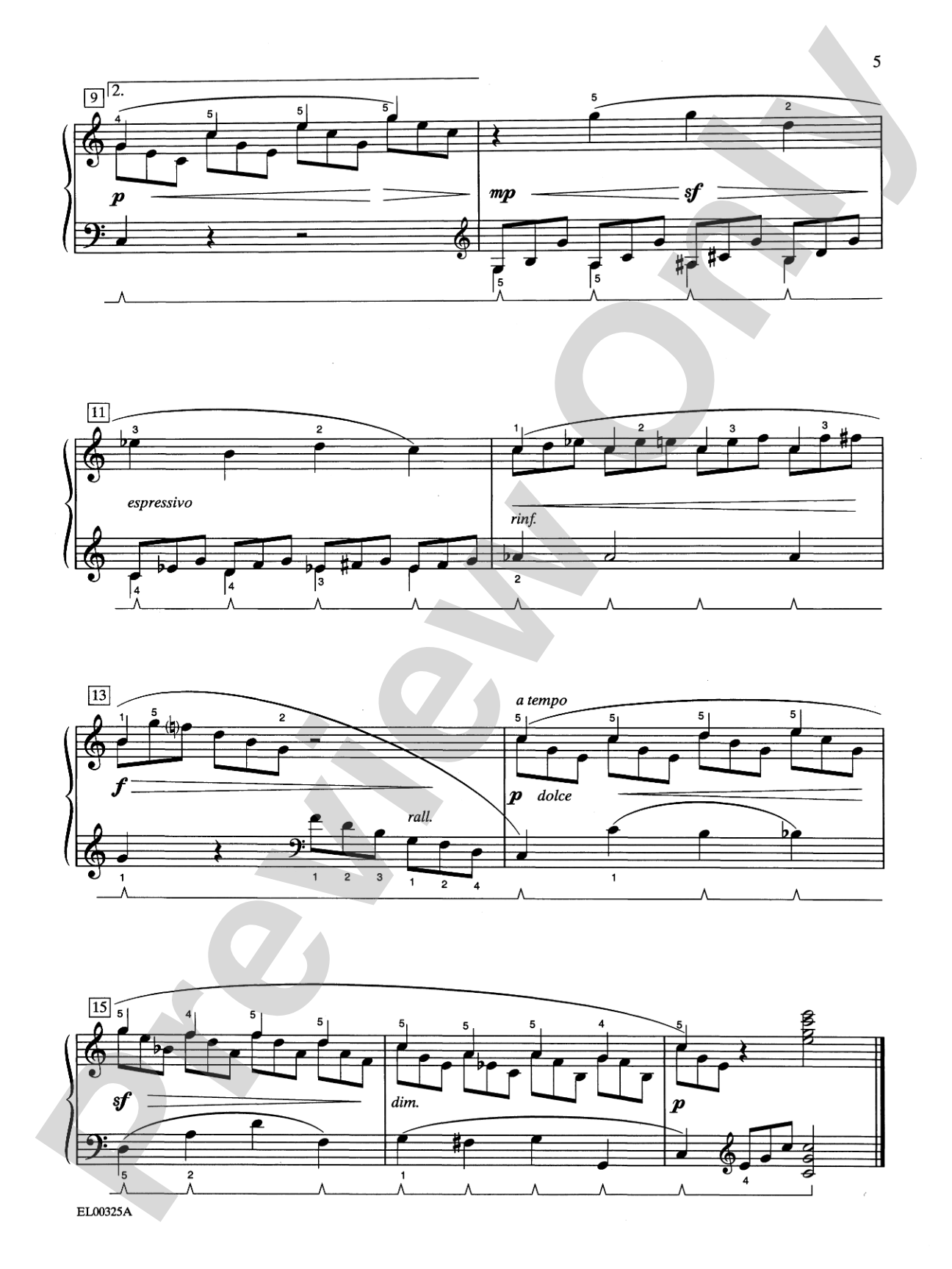 Burgmüller-Schaum, Book Two: 18 Studies, Opus 109: Piano