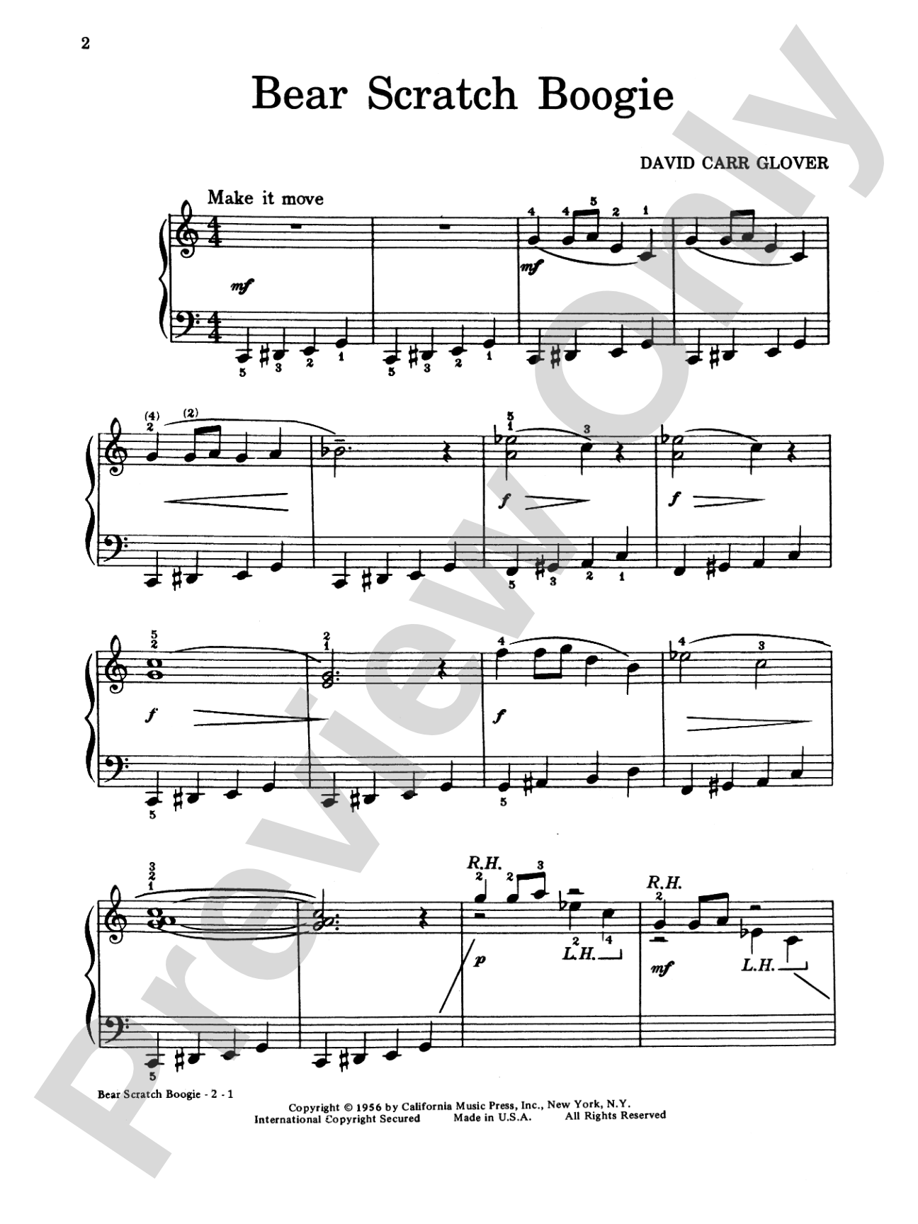 Boogie All the Way: Featuring Twelve Favorites with Different Boogie Patterns: Piano