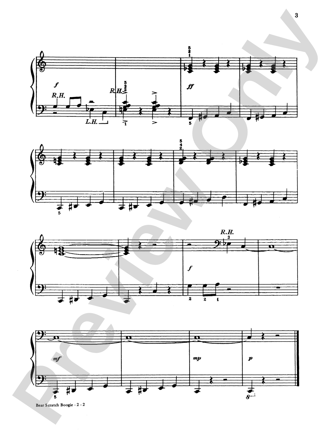 Boogie All the Way: Featuring Twelve Favorites with Different Boogie Patterns: Piano