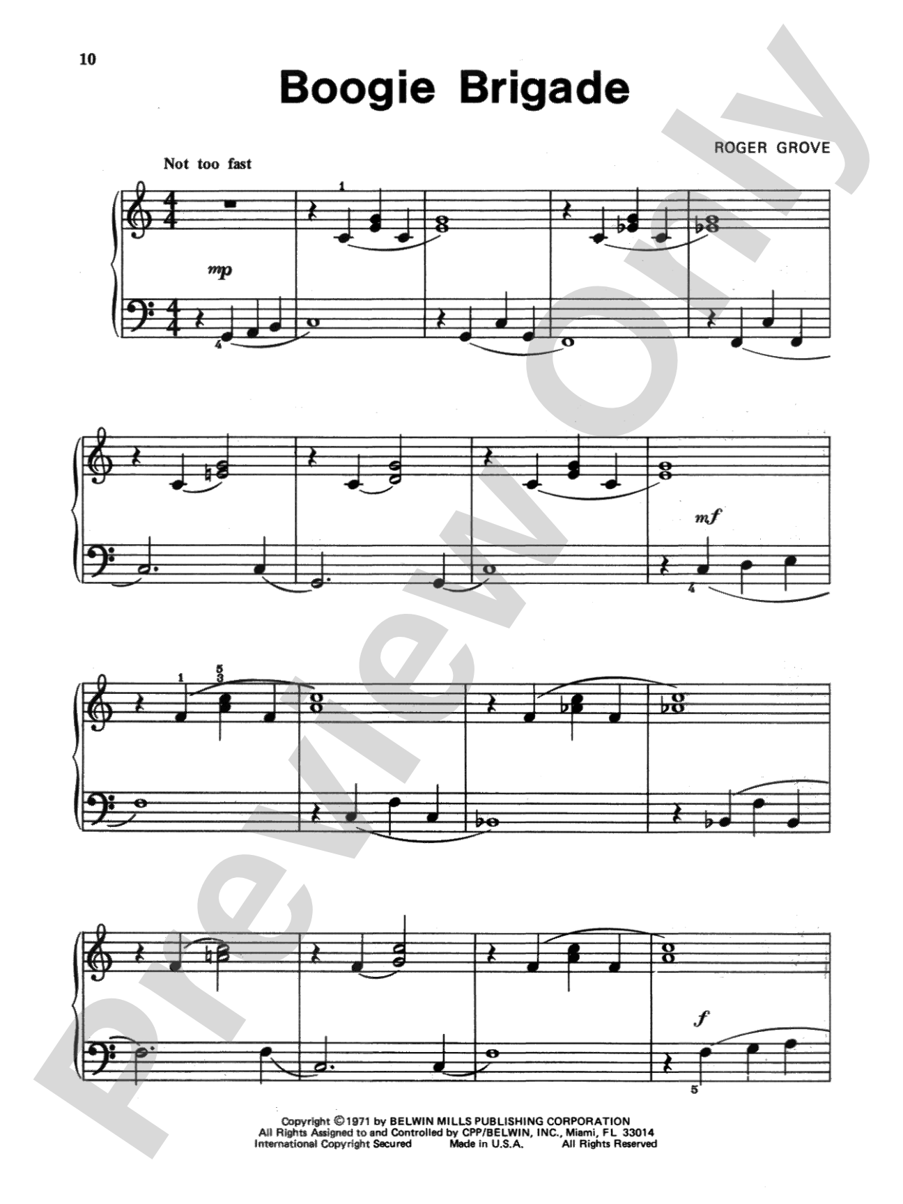 Program Solos, Level 1: Piano