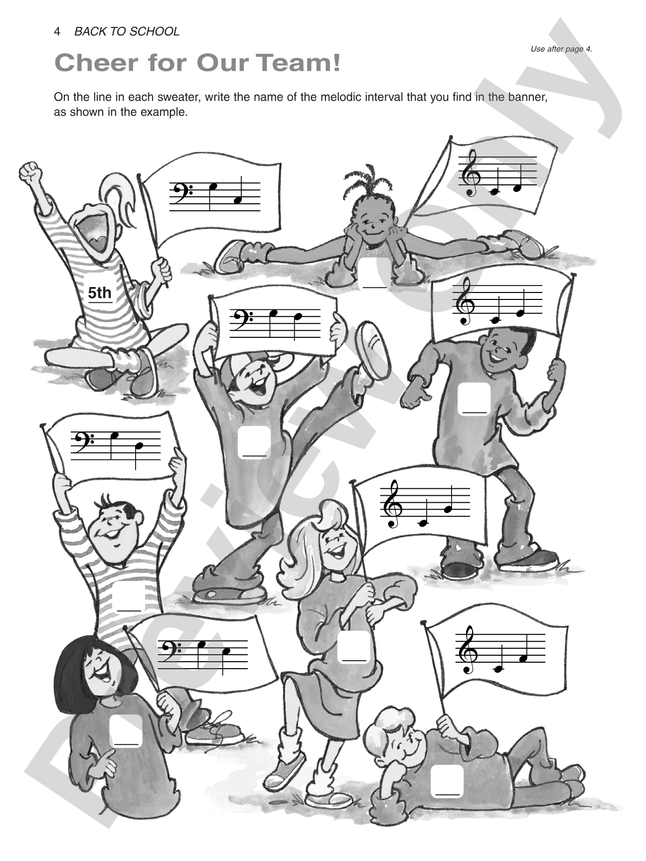 Alfred's Basic Piano Library: Theory Through the Year Book 1B: Theory Worksheets for Use in Private or Group Lessons: Piano