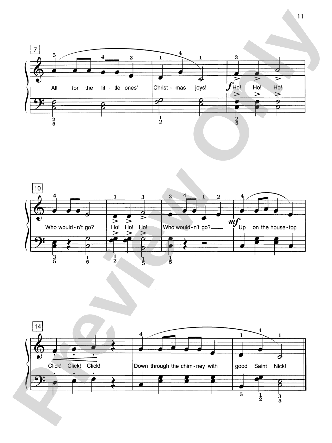 Alfred's Basic Piano Library: Merry Christmas! Ensemble, Complete Book 2 & 3: For the Later Beginner: Piano