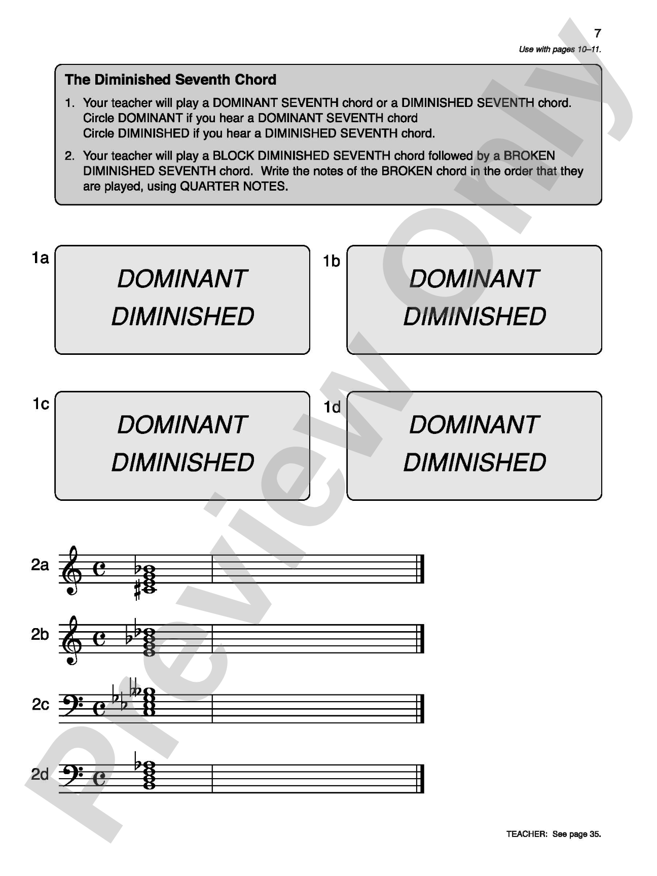 Alfred's Basic Piano Library: Ear Training Book 6: Piano