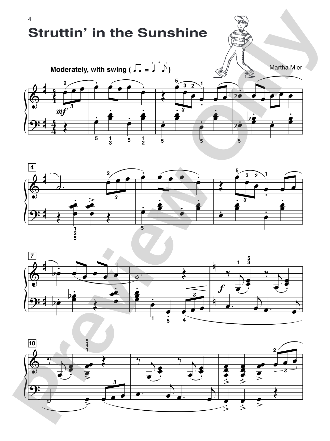 Alfred's Basic Piano Library: Musical Concepts Book 4: Theory Worksheets and Solos: Piano