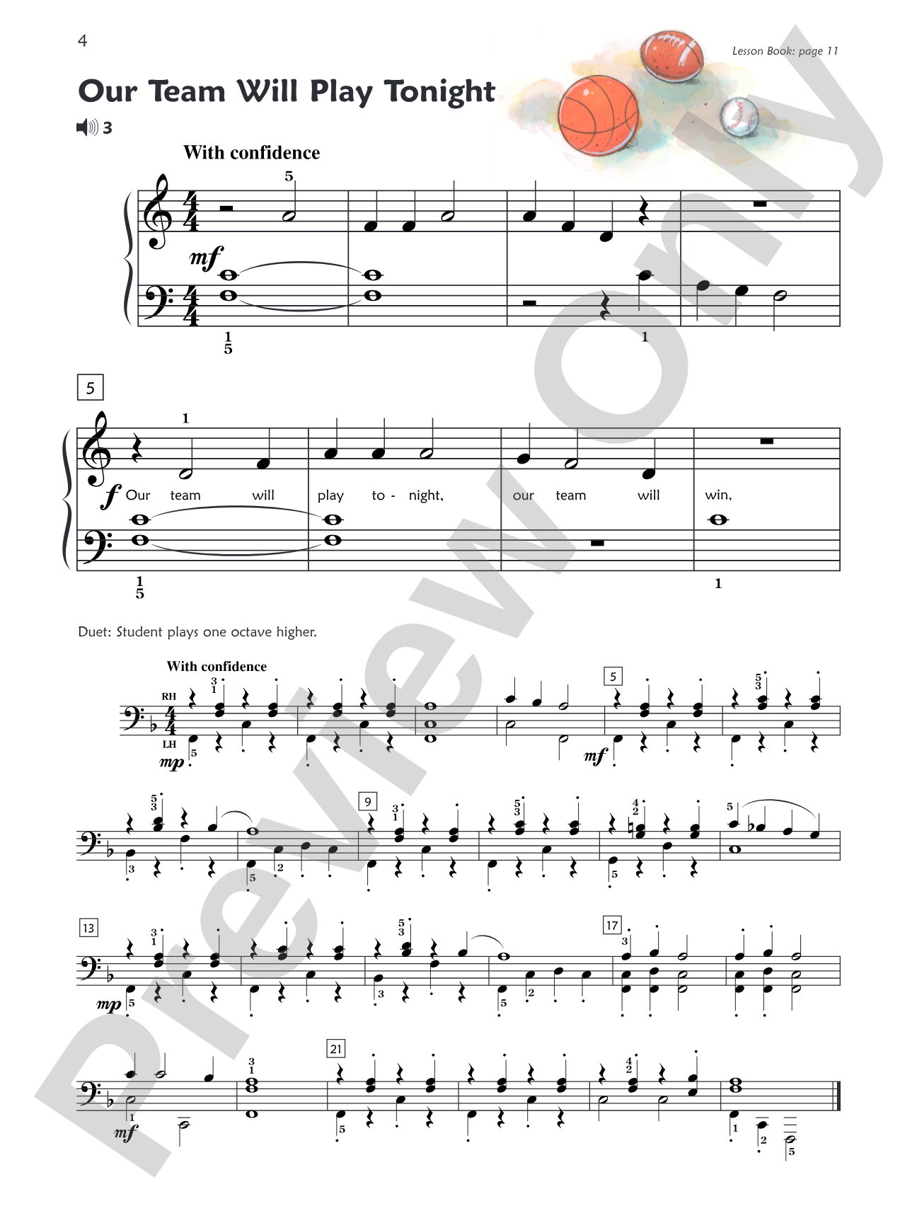 Premier Piano Course, Performance 1B: Piano