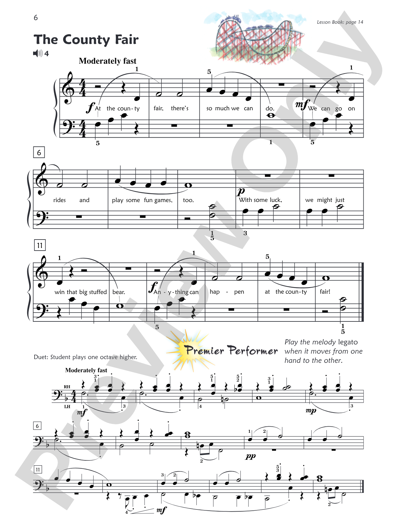 Premier Piano Course, Performance 1B: Piano