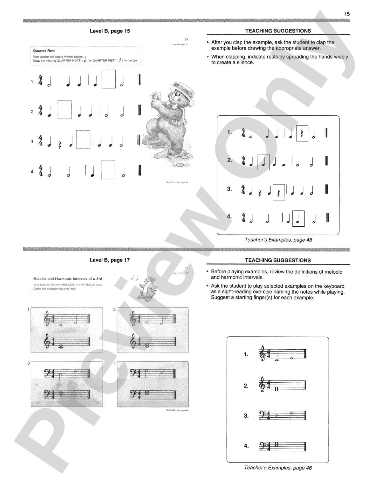 Alfred's Basic Piano Prep Course: Activity & Ear Training Book Teacher's Handbook and Answer Key, Levels A-F: For the Young Beginner: Piano