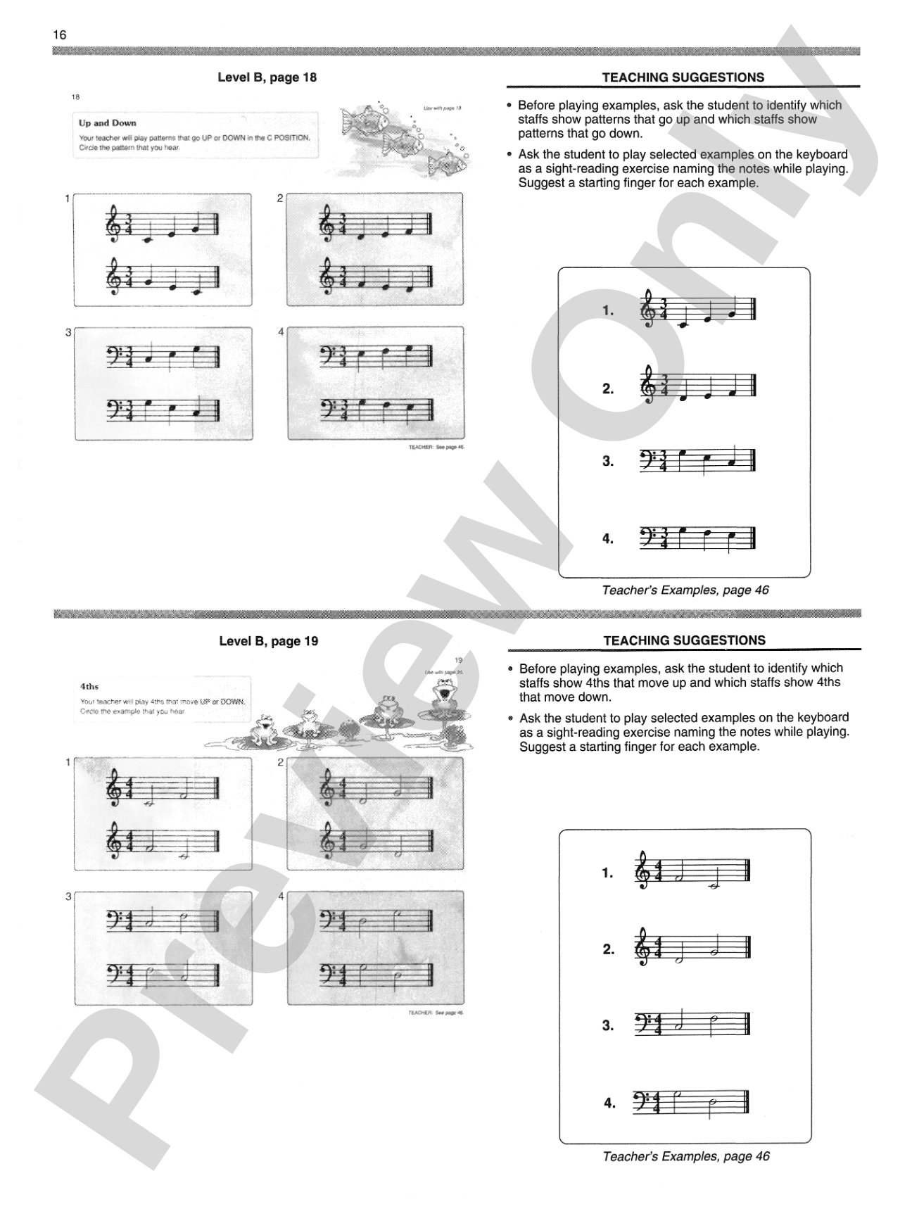 Alfred's Basic Piano Prep Course: Activity & Ear Training Book Teacher's Handbook and Answer Key, Levels A-F: For the Young Beginner: Piano