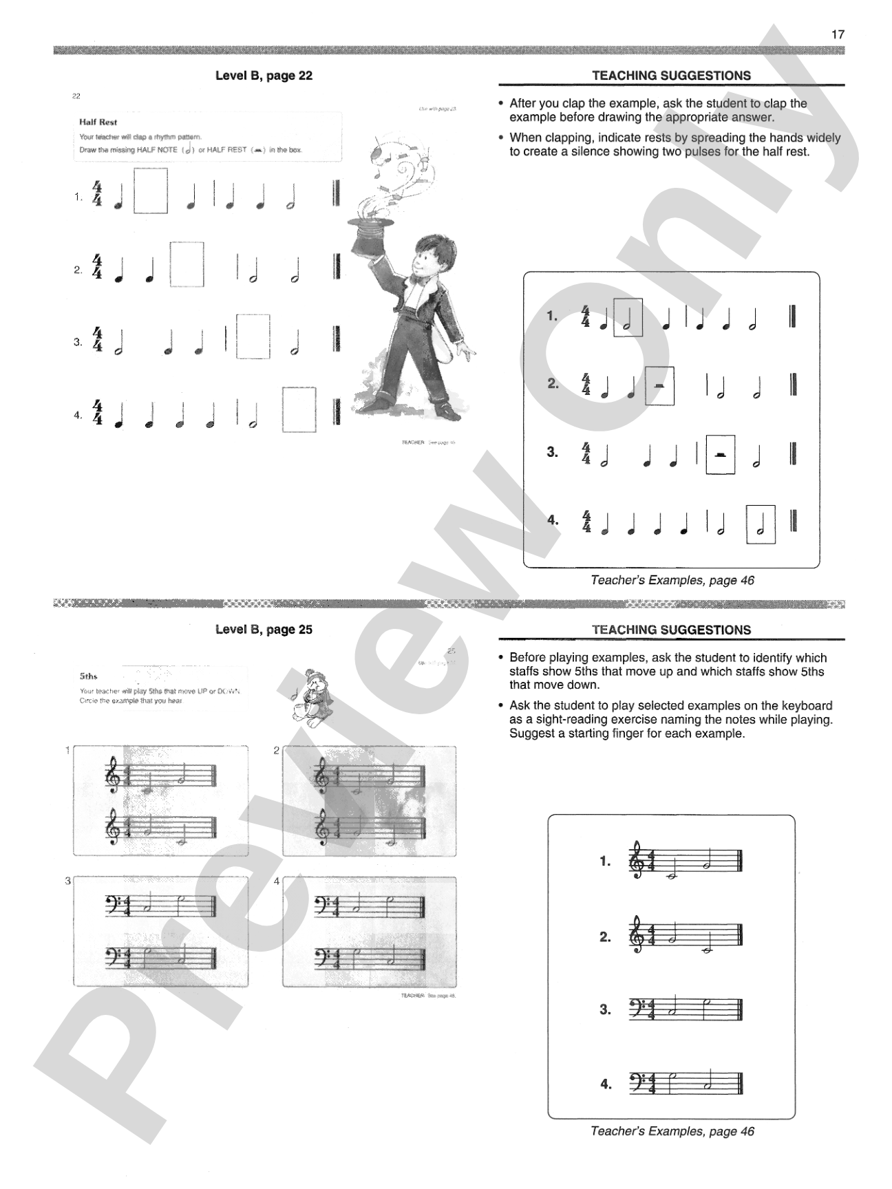 Alfred's Basic Piano Prep Course: Activity & Ear Training Book Teacher's Handbook and Answer Key, Levels A-F: For the Young Beginner: Piano