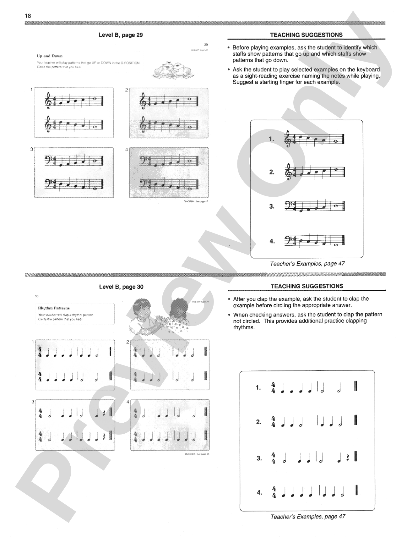 Alfred's Basic Piano Prep Course: Activity & Ear Training Book Teacher's Handbook and Answer Key, Levels A-F: For the Young Beginner: Piano