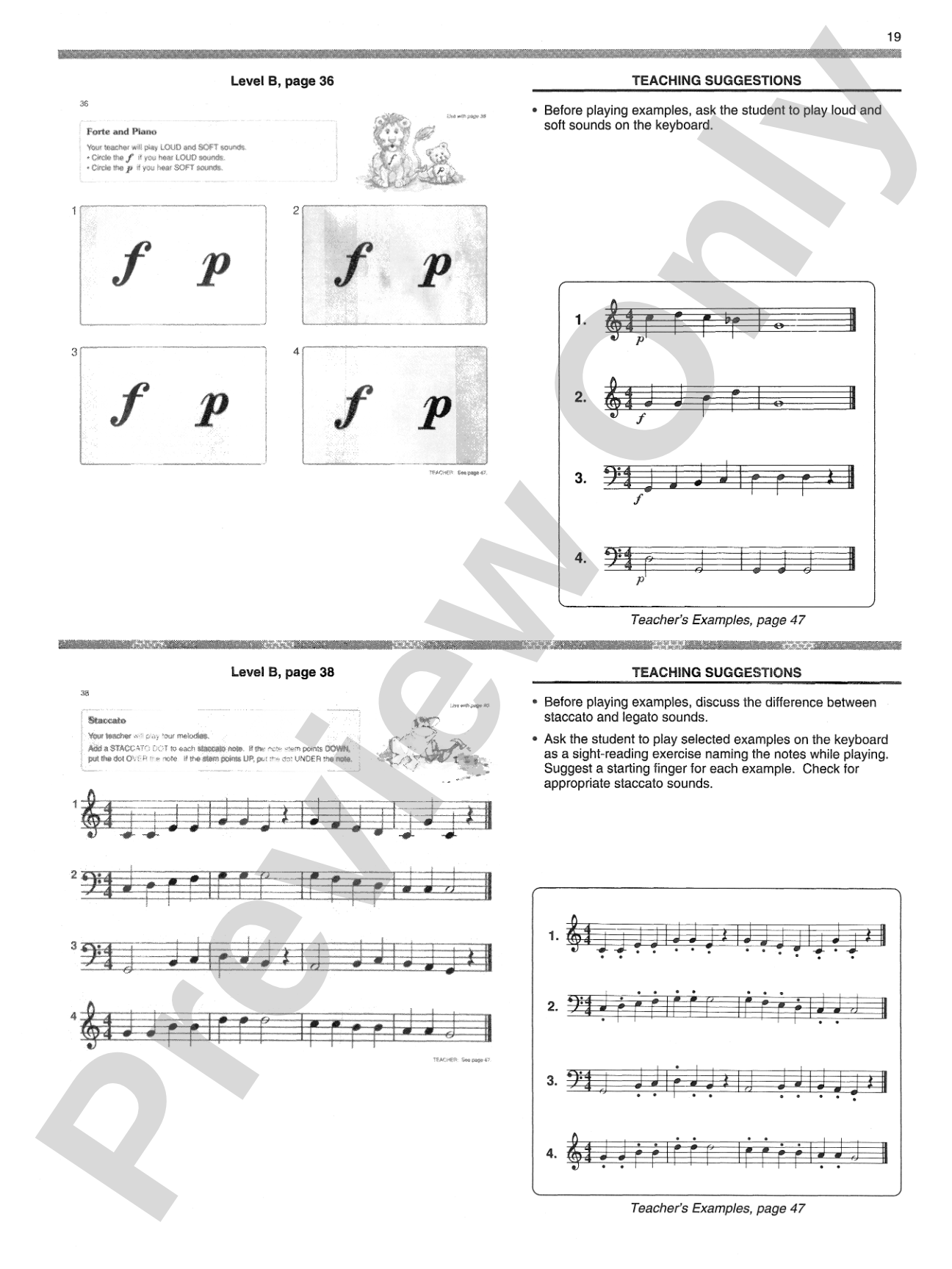 Alfred's Basic Piano Prep Course: Activity & Ear Training Book Teacher's Handbook and Answer Key, Levels A-F: For the Young Beginner: Piano