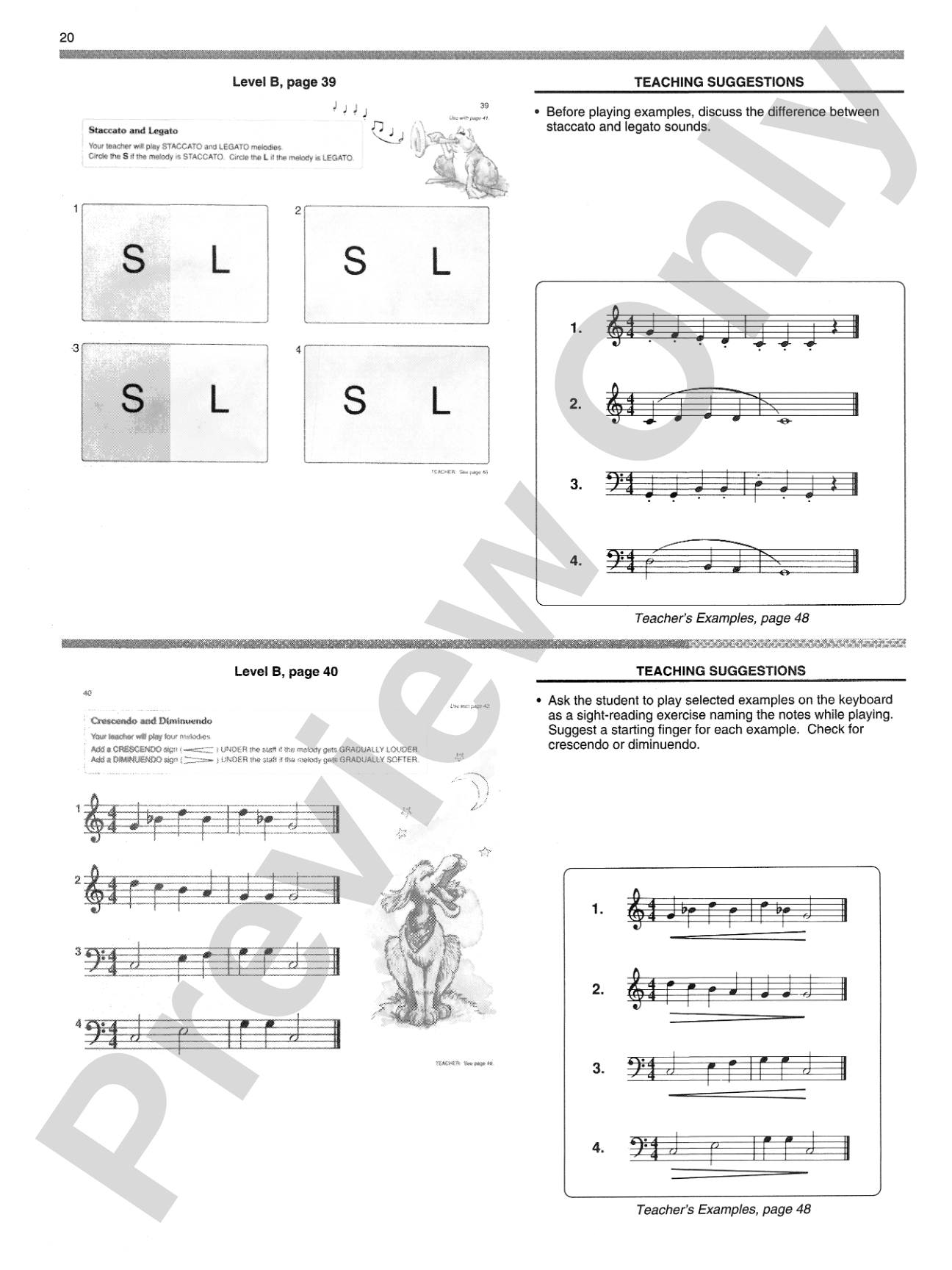 Alfred's Basic Piano Prep Course: Activity & Ear Training Book Teacher's Handbook and Answer Key, Levels A-F: For the Young Beginner: Piano
