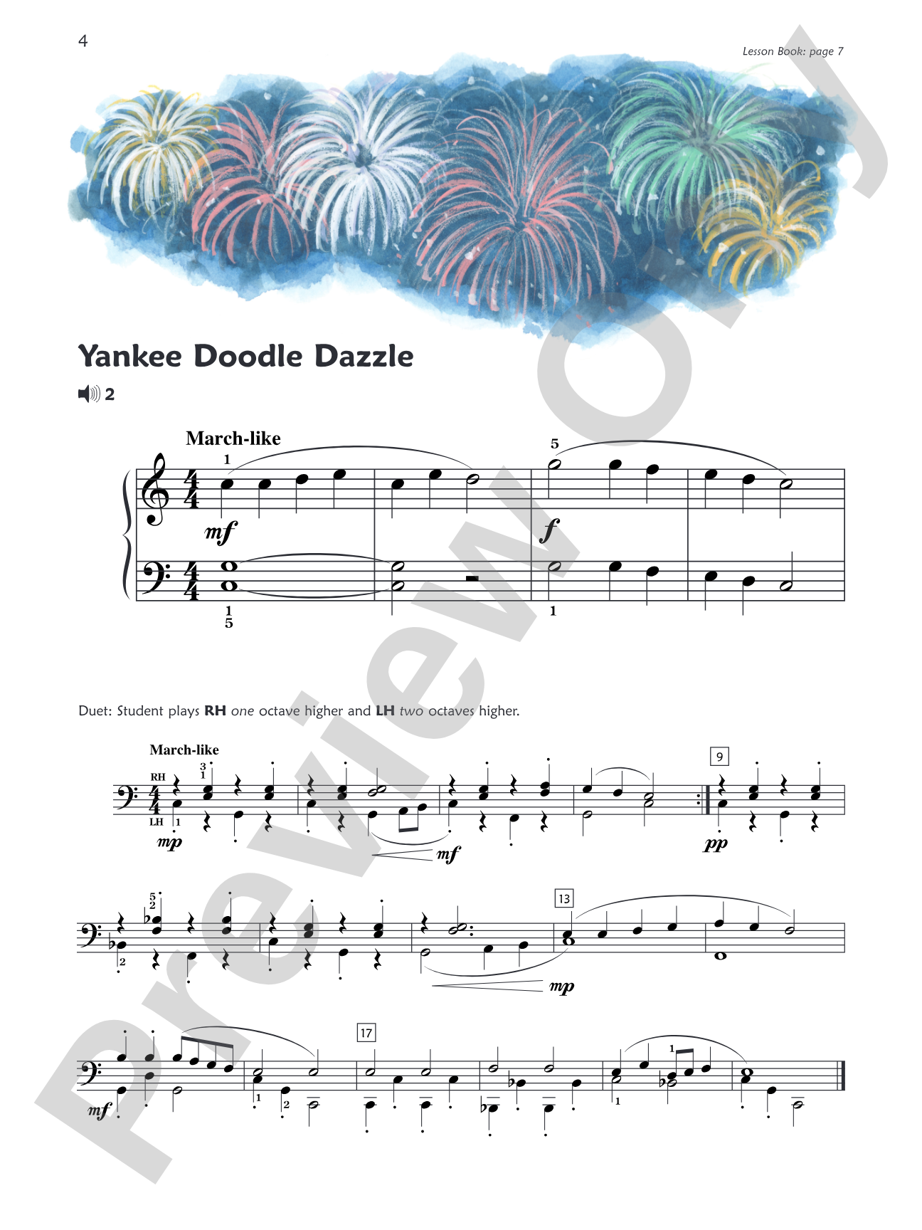 Premier Piano Course, Performance 2A: Piano