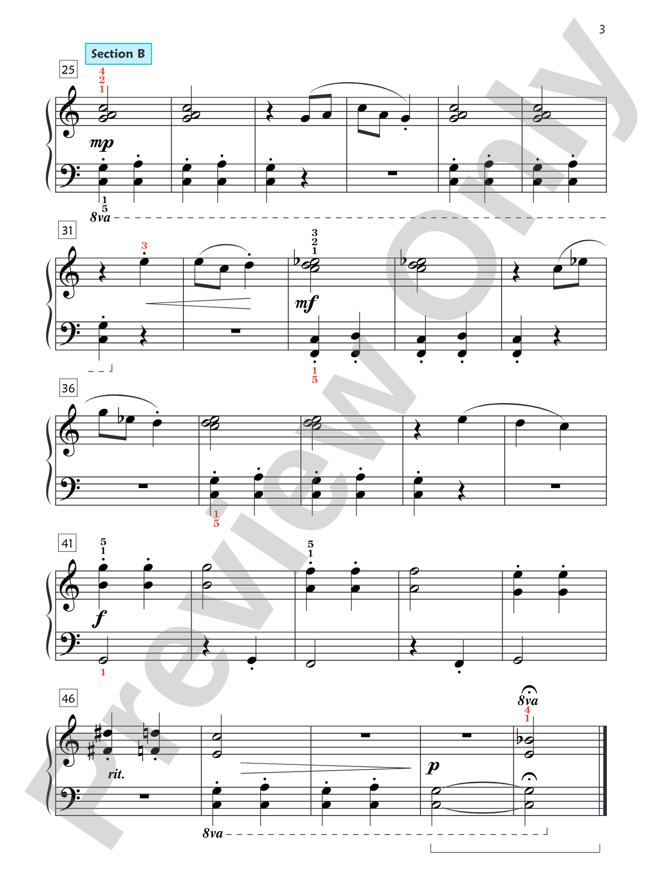 Premier Piano Course, Performance 2B: Piano