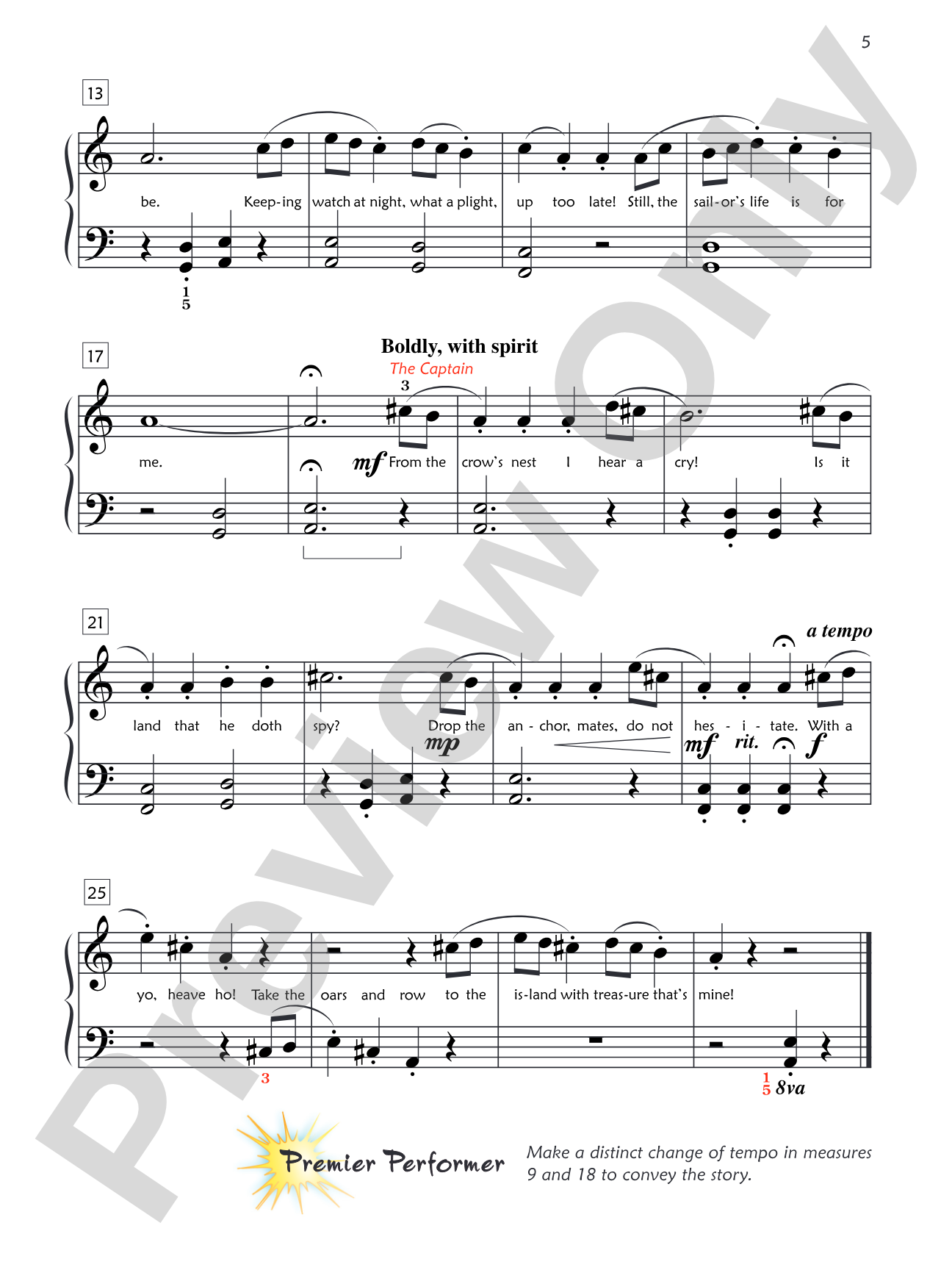 Premier Piano Course, Performance 2B: Piano
