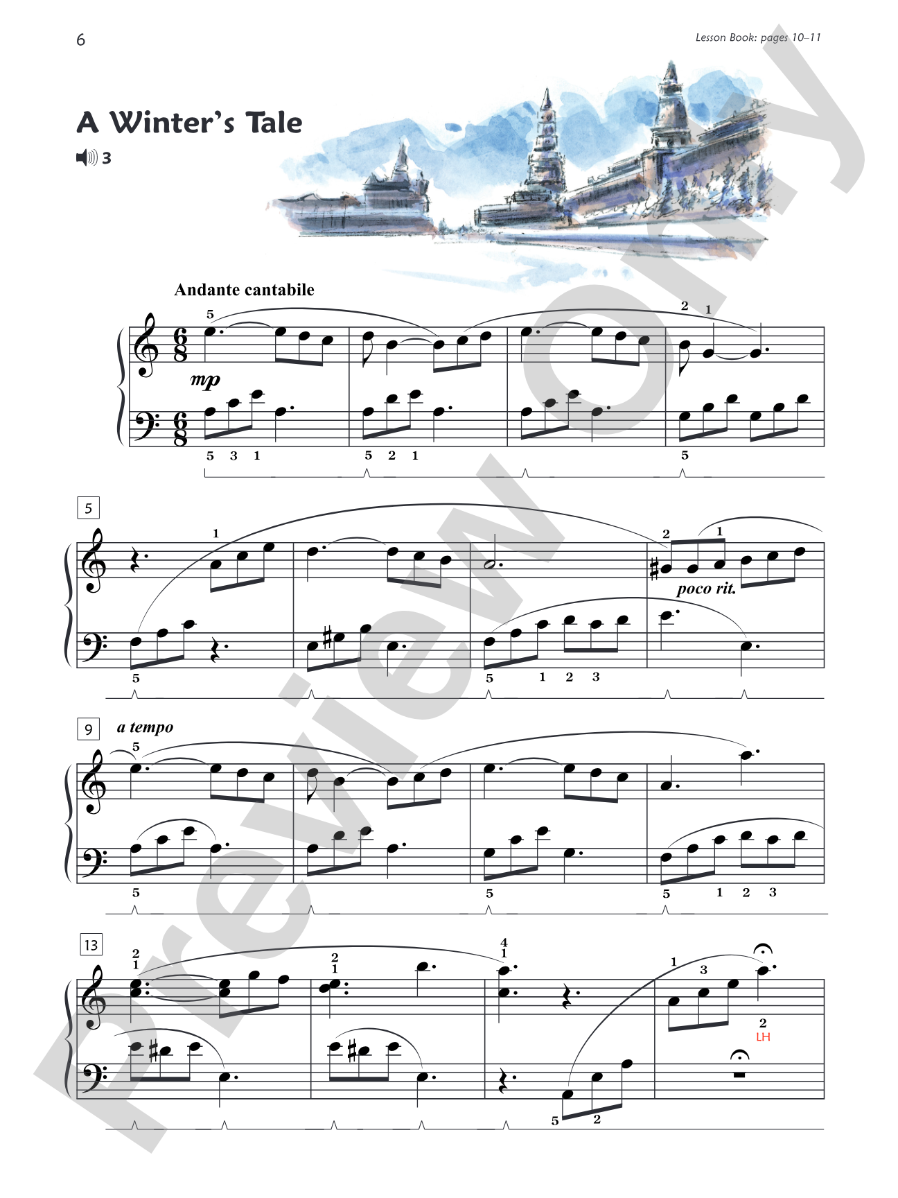 Premier Piano Course, Performance 4: Piano