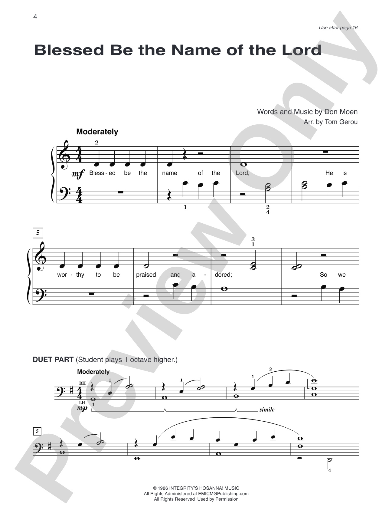 Alfred's Basic Piano Library: Praise Hits, Level 1B: Piano