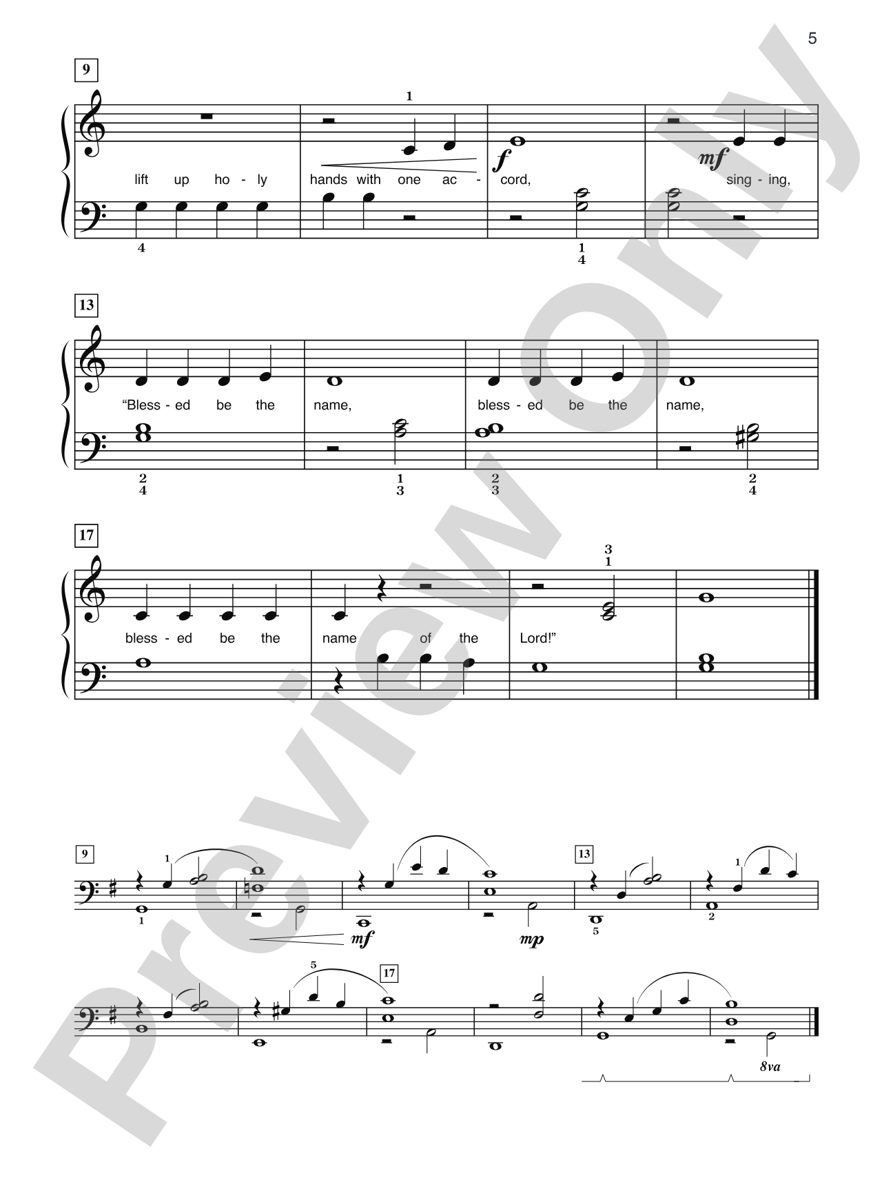 Alfred's Basic Piano Library: Praise Hits, Level 1B: Piano