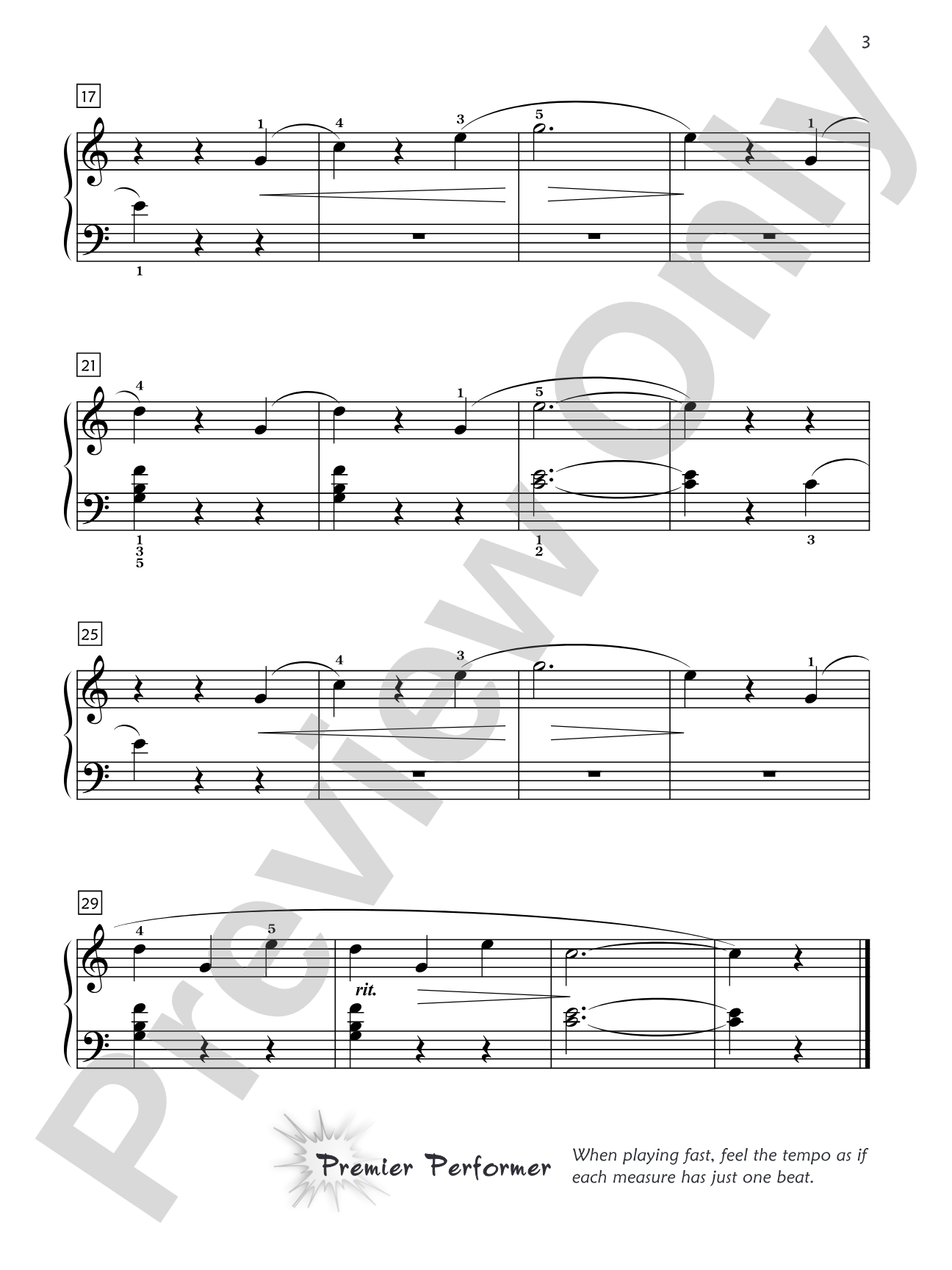 Premier Piano Course, Masterworks 3: Correlated Standard Repertoire: Piano