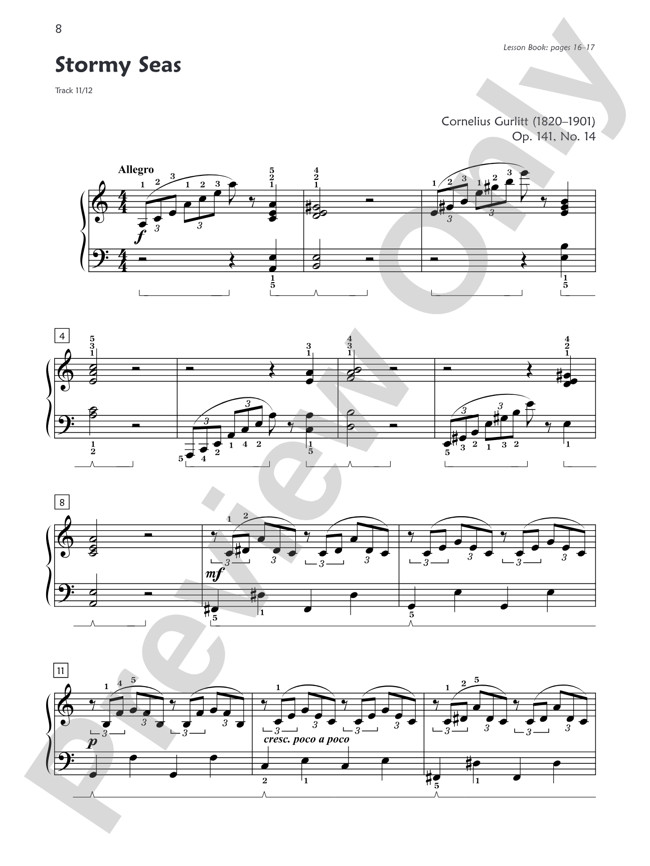 Premier Piano Course, Masterworks 6: Correlated Standard Repertoire: Piano