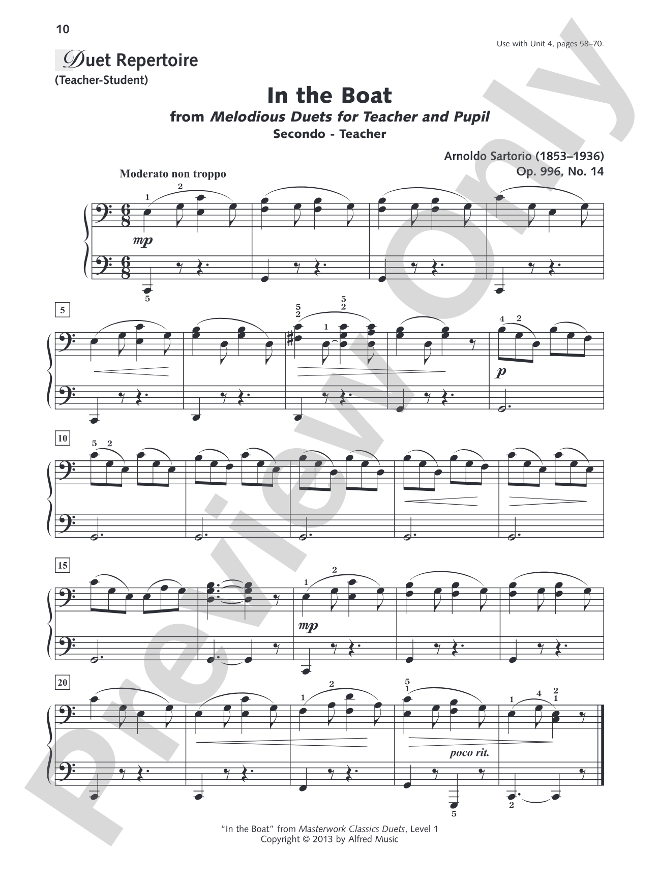 Alfred's Group Piano for Adults: Ensemble Music, Book 1: Repertoire for Piano Duet, Two Pianos, and Multiple Pianos: Piano