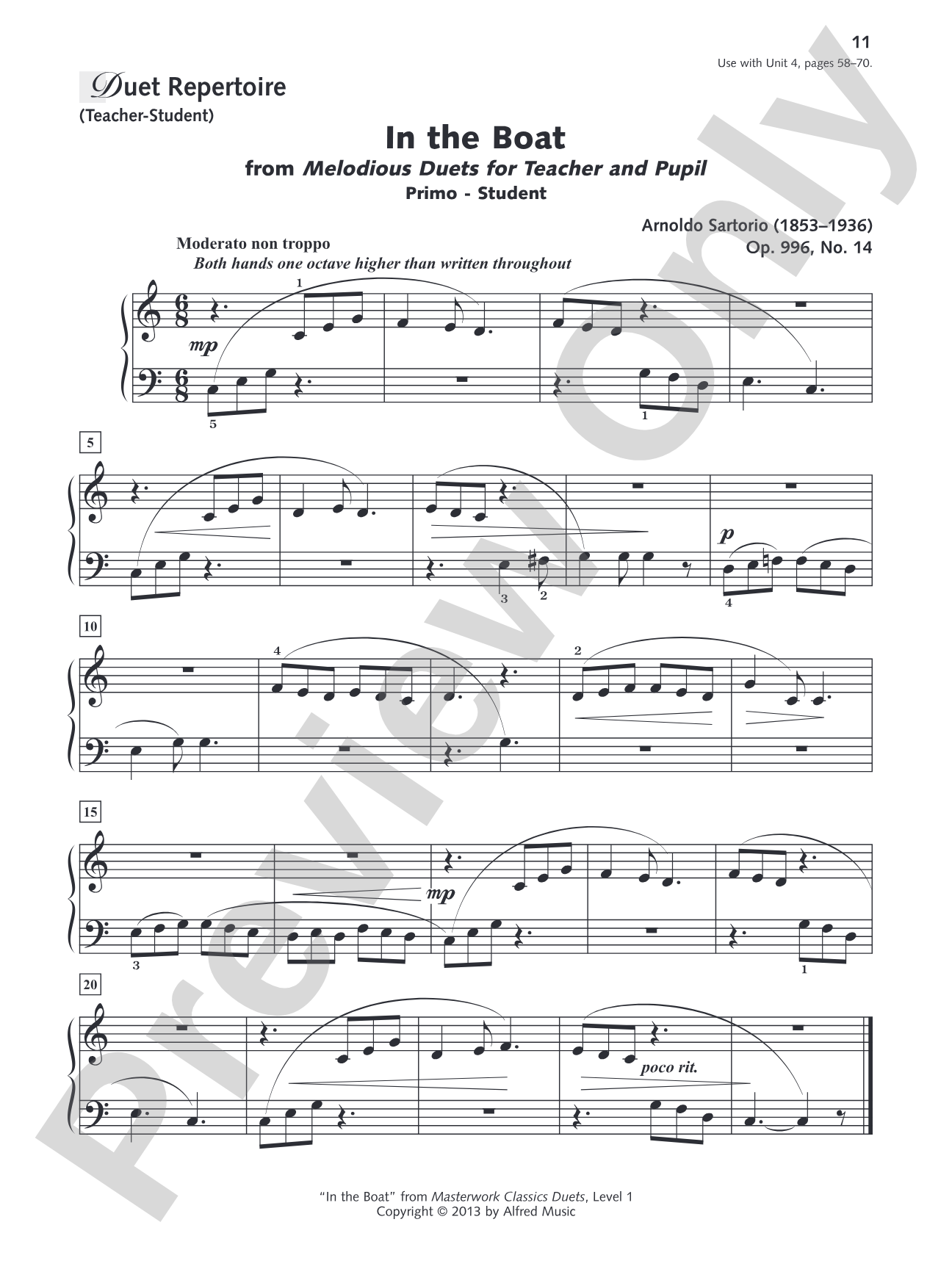 Alfred's Group Piano for Adults: Ensemble Music, Book 1: Repertoire for Piano Duet, Two Pianos, and Multiple Pianos: Piano