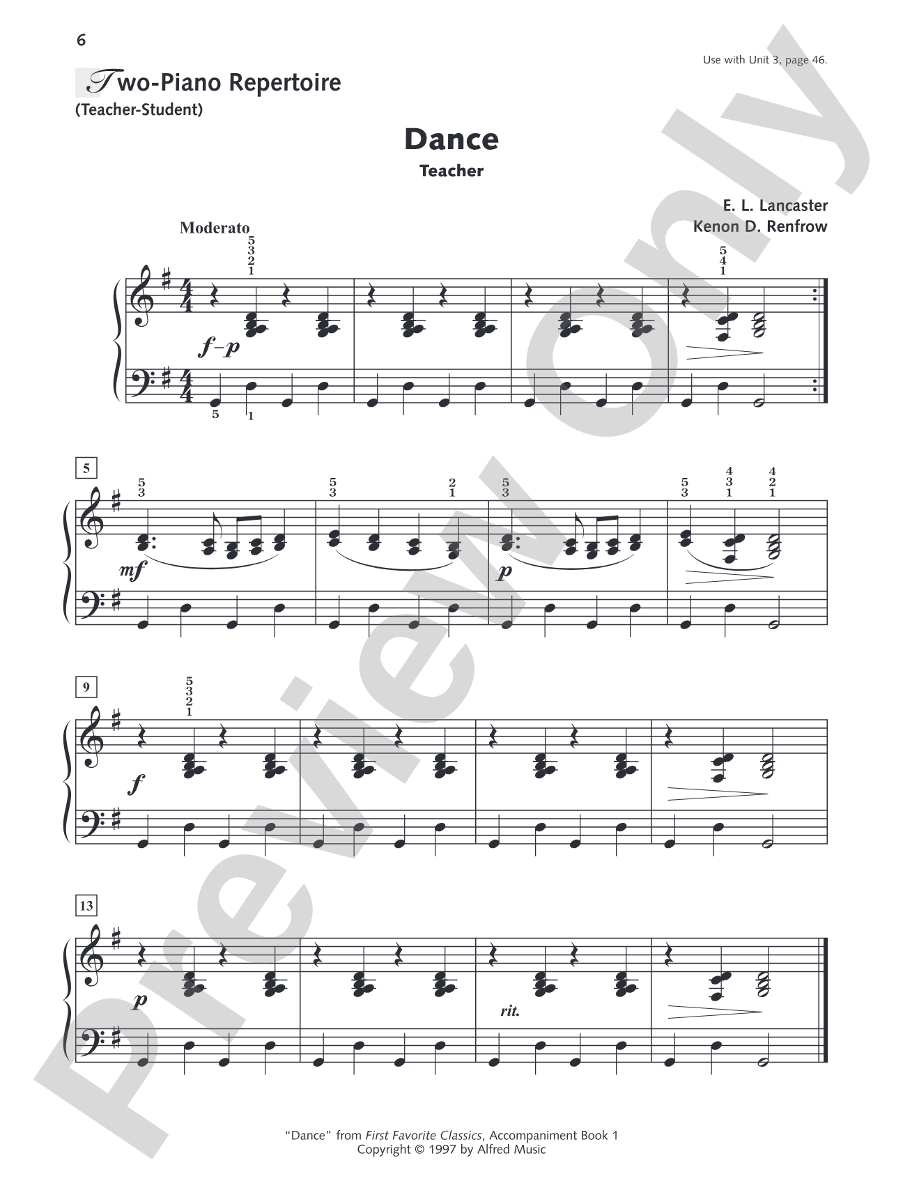 Alfred's Group Piano for Adults: Ensemble Music, Book 1: Repertoire for Piano Duet, Two Pianos, and Multiple Pianos: Piano