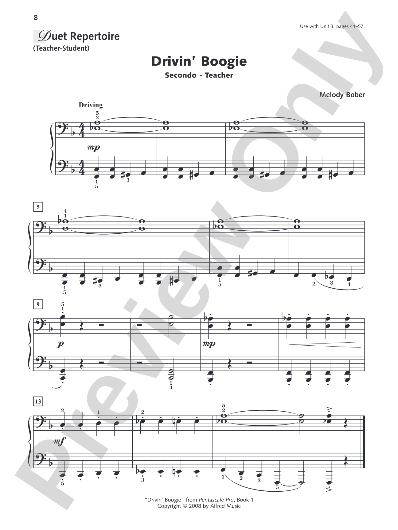 Alfred's Group Piano for Adults: Ensemble Music, Book 1: Repertoire for Piano Duet, Two Pianos, and Multiple Pianos: Piano