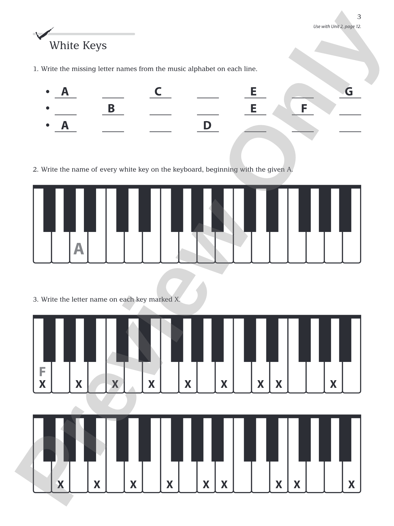 Piano 101: Notespeller, Book 1: Carefully Sequenced Exercises That Reinforce Note-Reading Skills: Piano