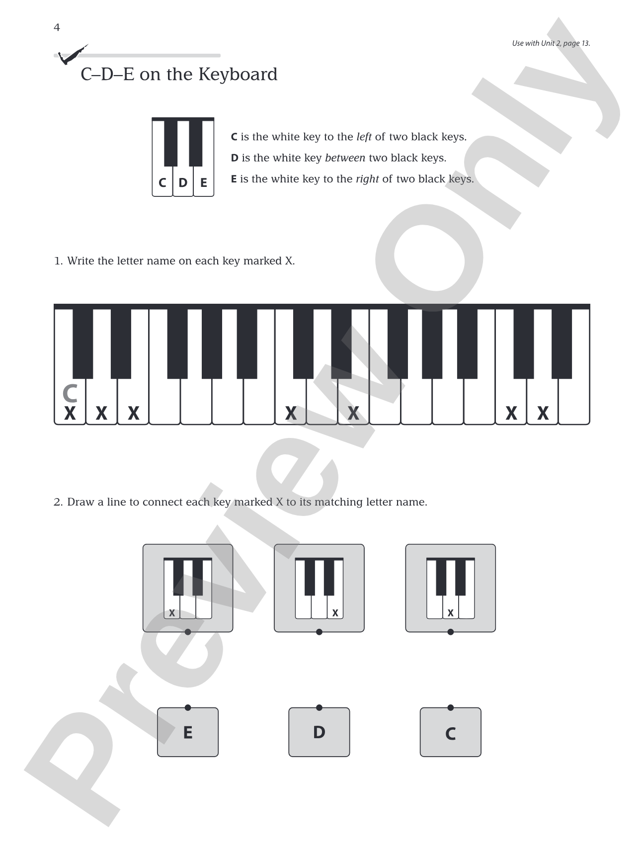 Piano 101: Notespeller, Book 1: Carefully Sequenced Exercises That Reinforce Note-Reading Skills: Piano