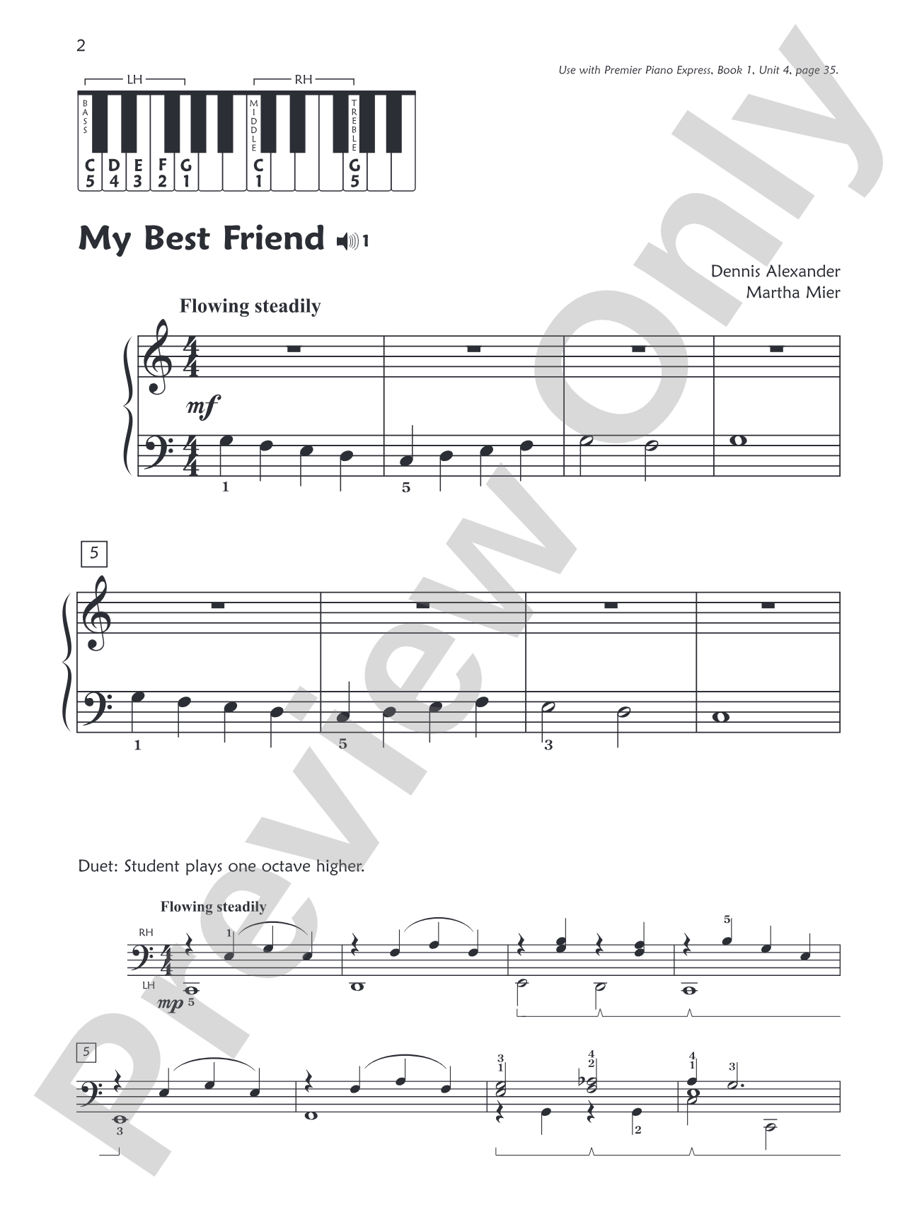 Premier Piano Express, Repertoire Book 1: Piano