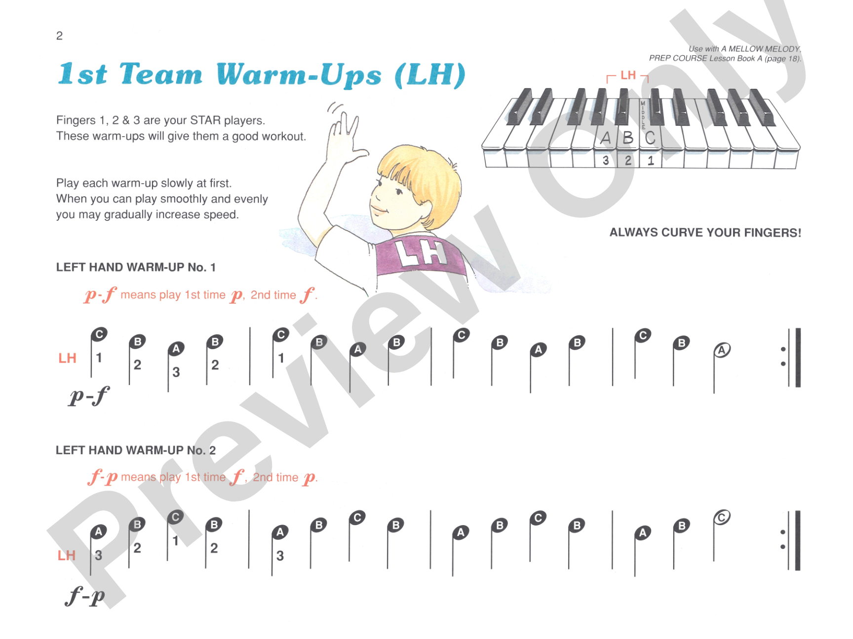 Alfred's Basic Piano Prep Course: Technic Book A: For the Young Beginner: Piano