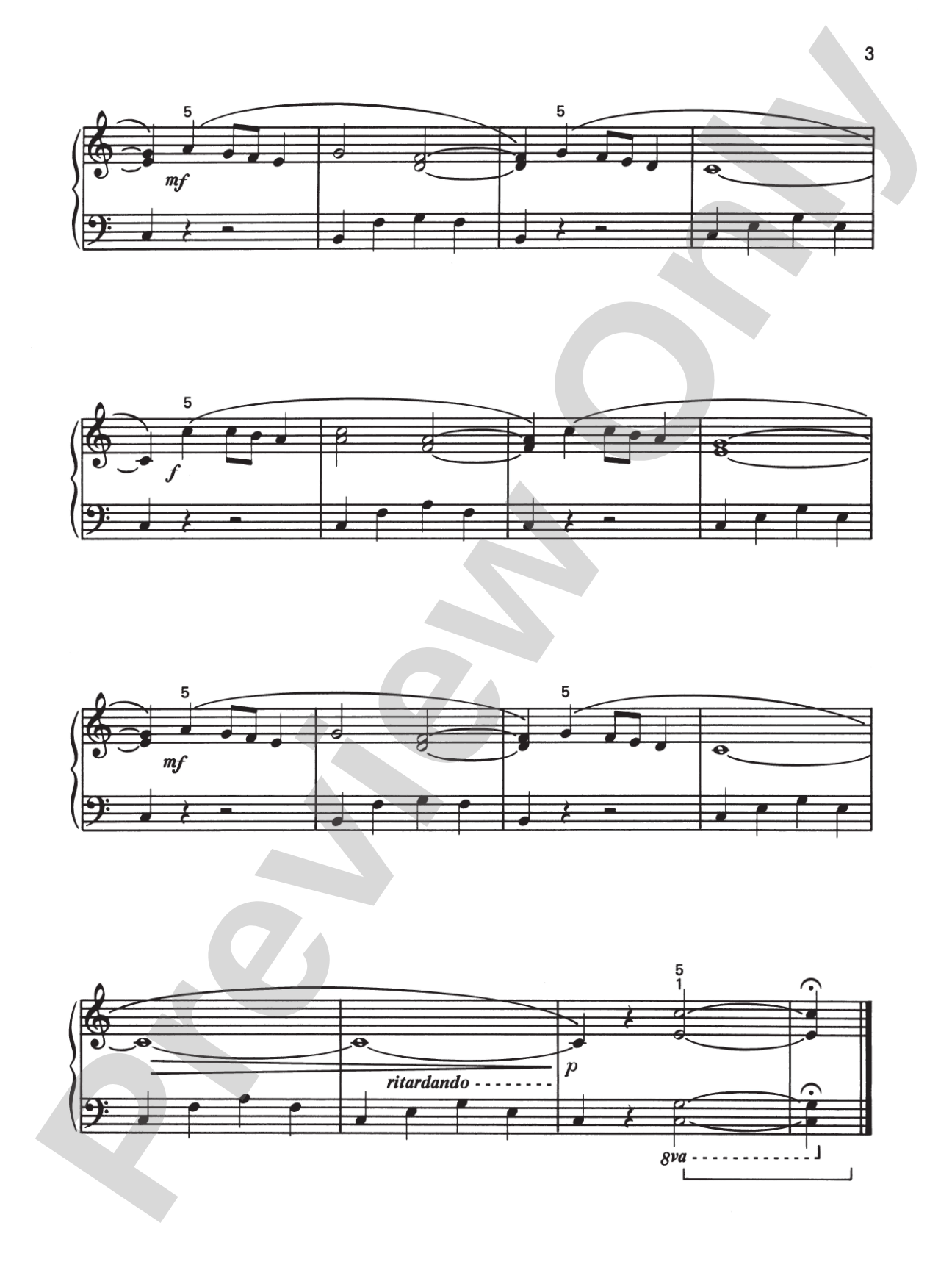 Alfred's Basic Piano Library: Recital Book 3: Piano