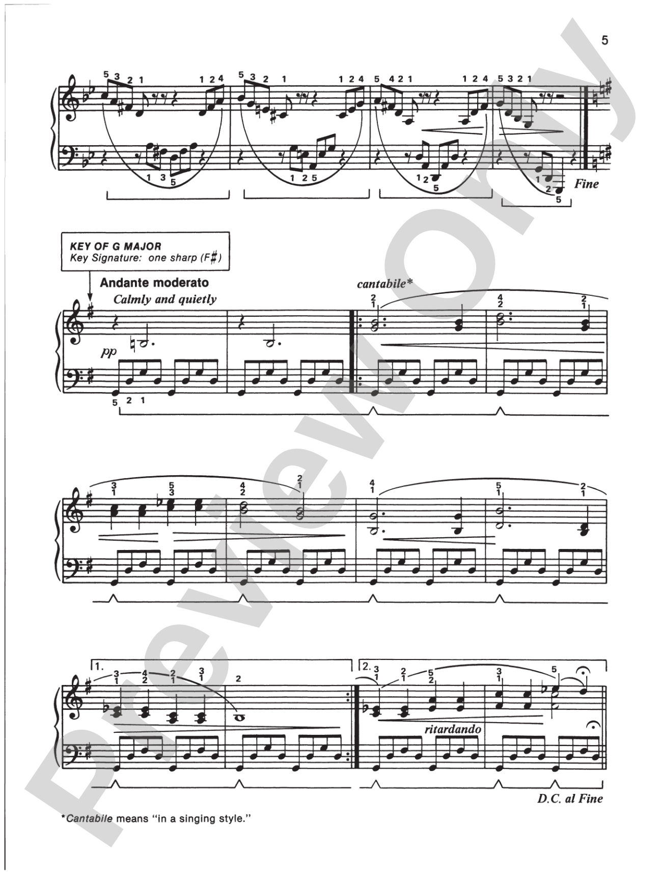 Alfred's Basic Piano Library: Recital Book 5: Piano