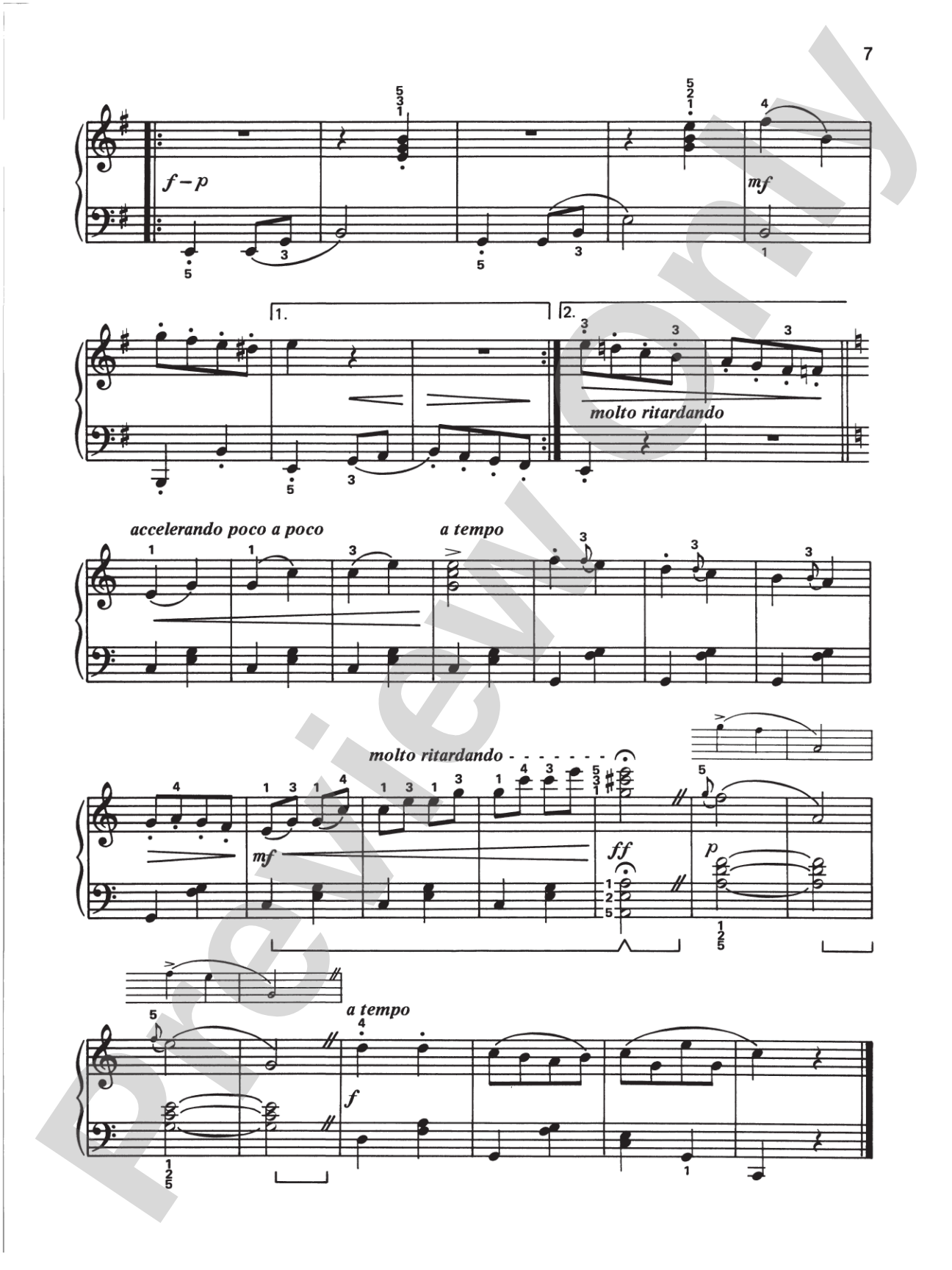 Alfred's Basic Piano Library: Recital Book 5: Piano