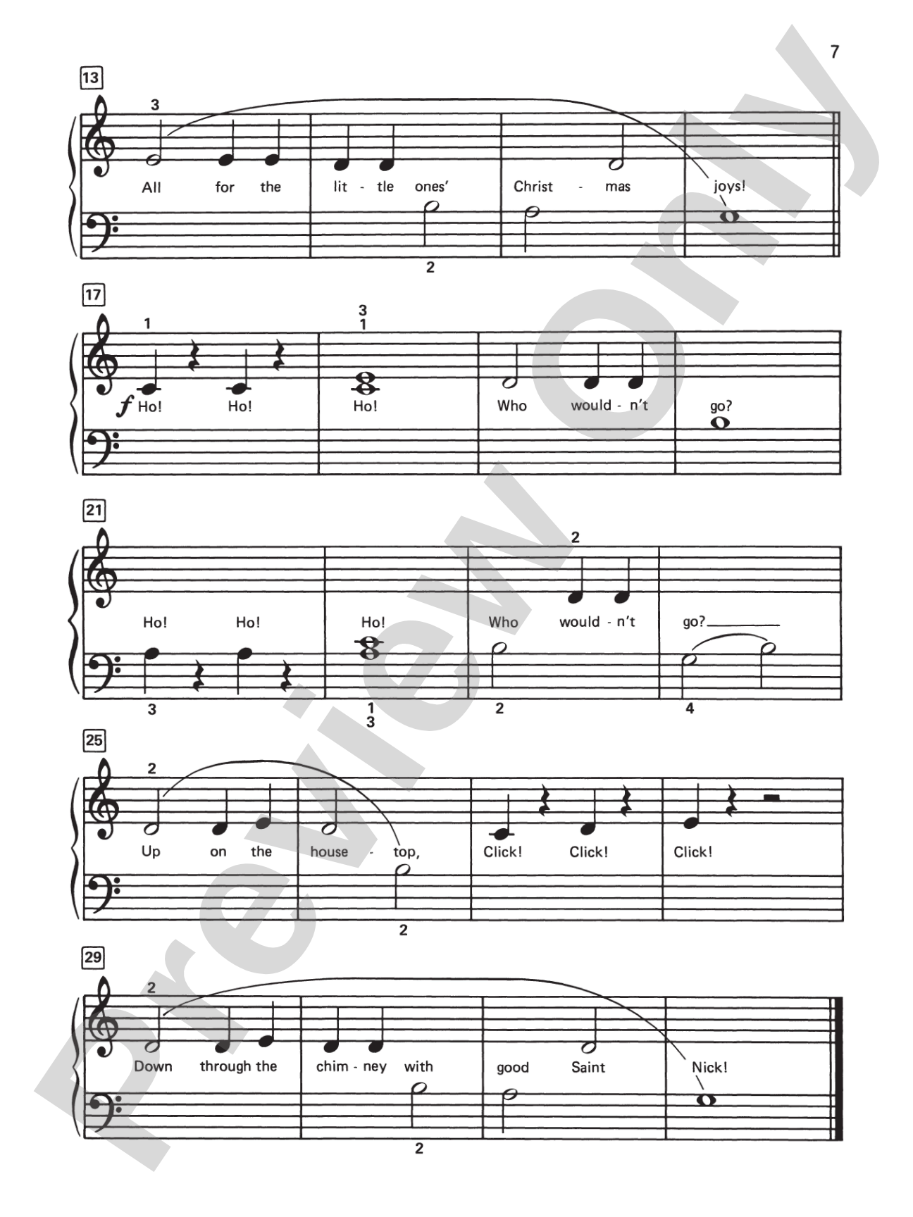 Alfred's Basic Piano Library: Merry Christmas! Book 1A: Piano