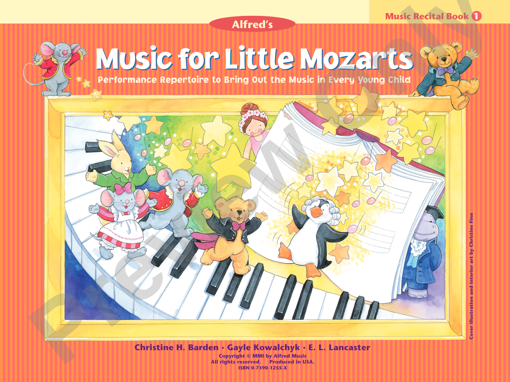 Music for Little Mozarts: Music Recital Book 1: Performance Repertoire to Bring Out the Music in Every Young Child: Piano