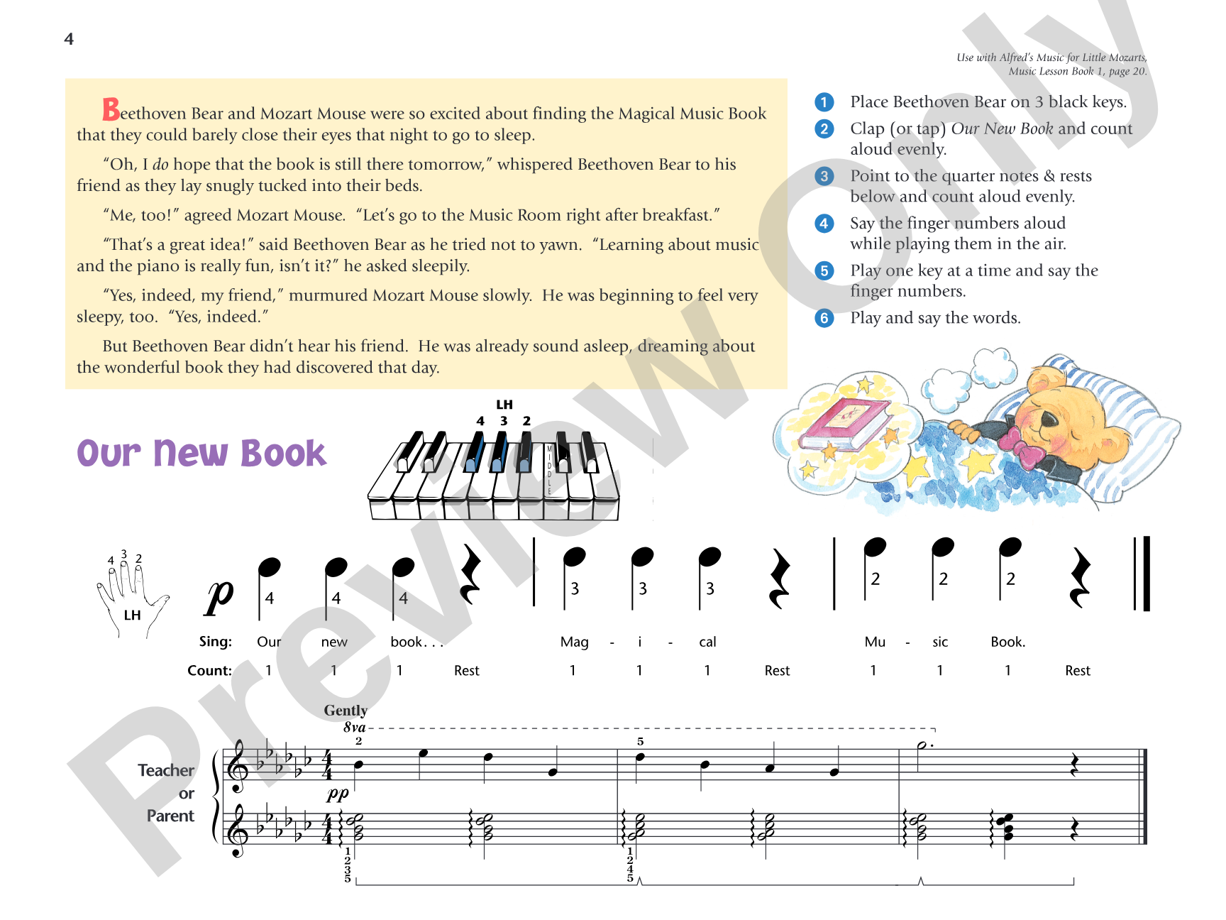Music for Little Mozarts: Music Recital Book 1: Performance Repertoire to Bring Out the Music in Every Young Child: Piano