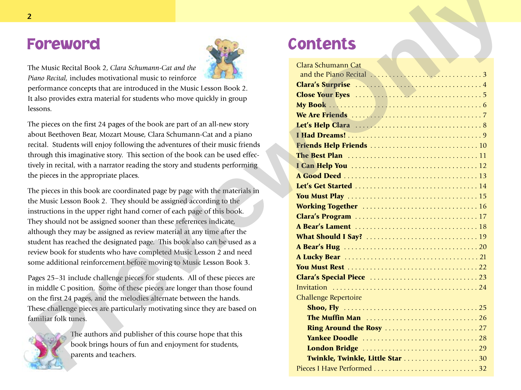 Music for Little Mozarts: Music Recital Book 2: Performance Repertoire to Bring Out the Music in Every Young Child: Piano