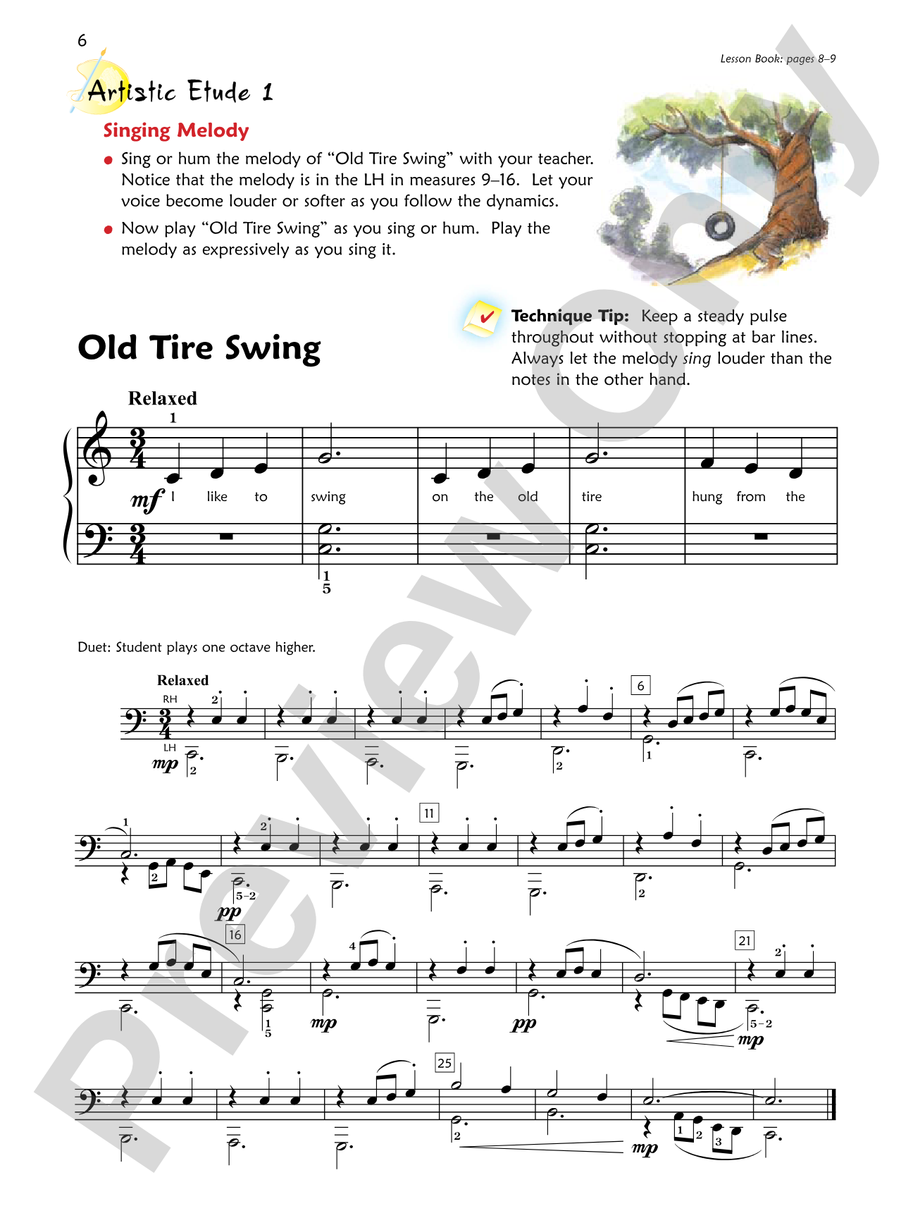 Premier Piano Course, Technique 1B: Piano