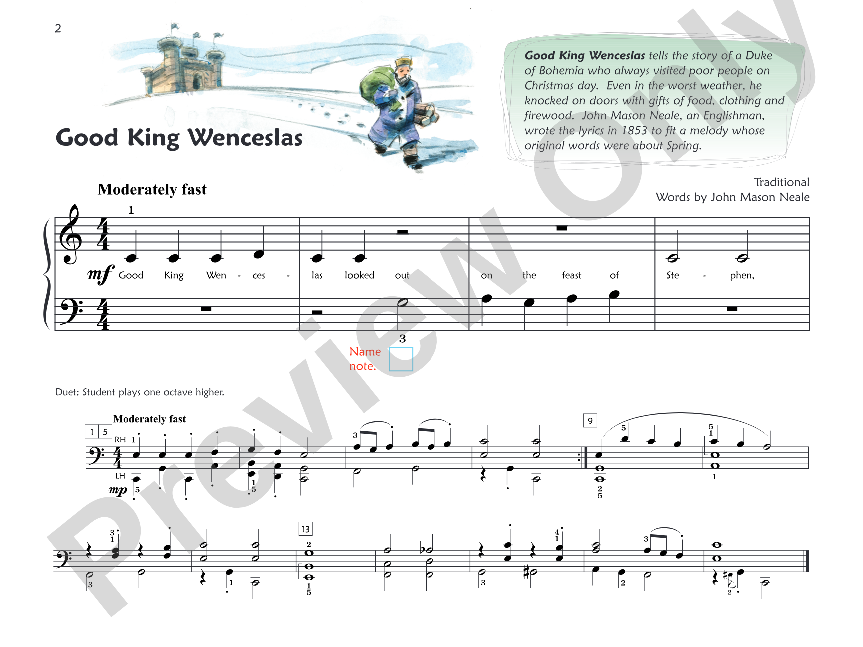 Premier Piano Course, Christmas 1A: Piano