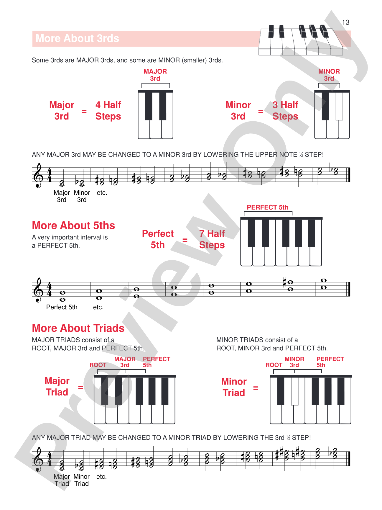 The Complete Book of Scales, Chords, Arpeggios & Cadences: Includes All the Major, Minor (Natural, Harmonic, Melodic) & Chromatic Scales -- Plus Additional Instructions on Music Fundamentals: Piano