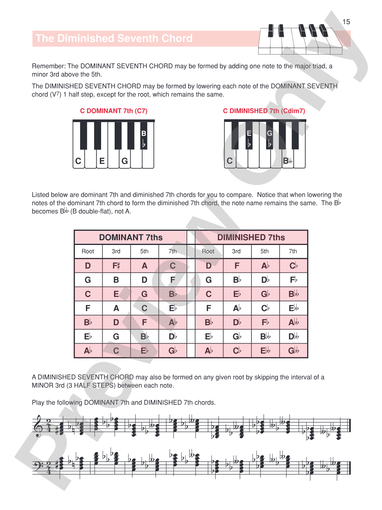 The Complete Book of Scales, Chords, Arpeggios & Cadences: Includes All the Major, Minor (Natural, Harmonic, Melodic) & Chromatic Scales -- Plus Additional Instructions on Music Fundamentals: Piano