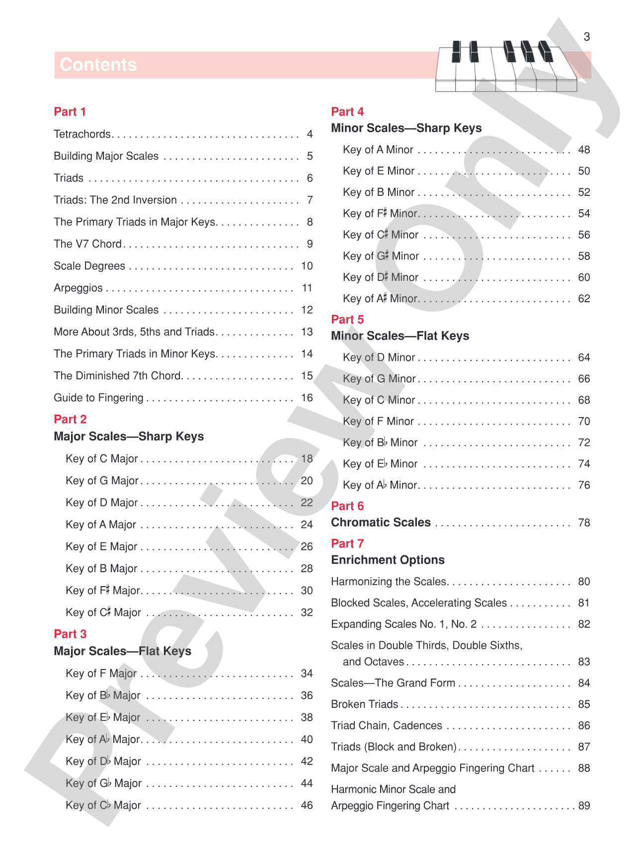 The Complete Book of Scales, Chords, Arpeggios & Cadences: Includes All the Major, Minor (Natural, Harmonic, Melodic) & Chromatic Scales -- Plus Additional Instructions on Music Fundamentals: Piano